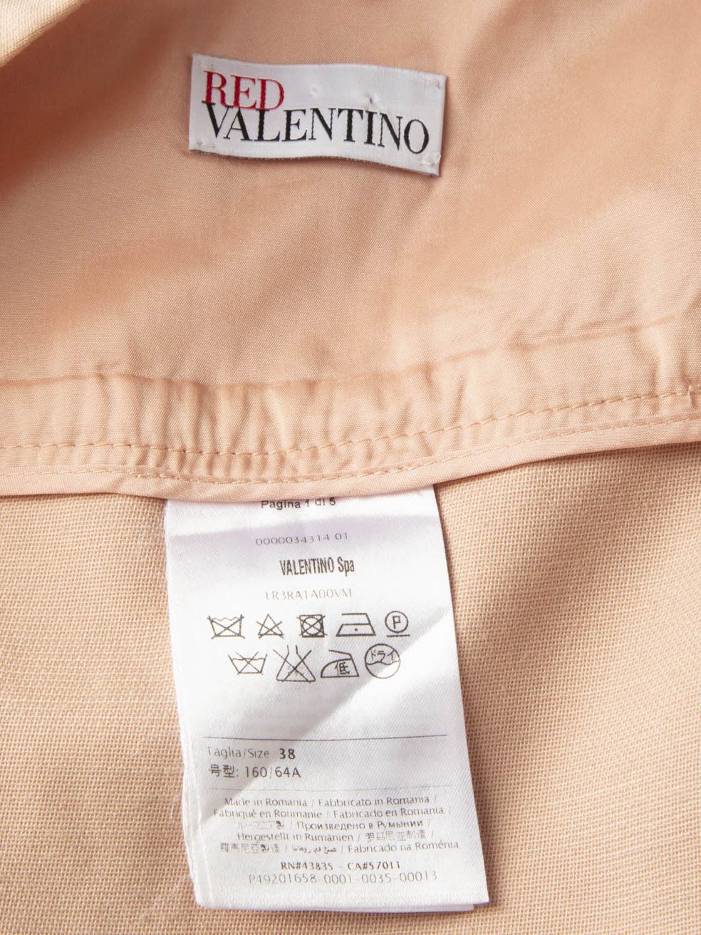 Valentino Red Valentino Pink Mini Skirt Size 26" / US 2 / IT 38 - 6 Thumbnail