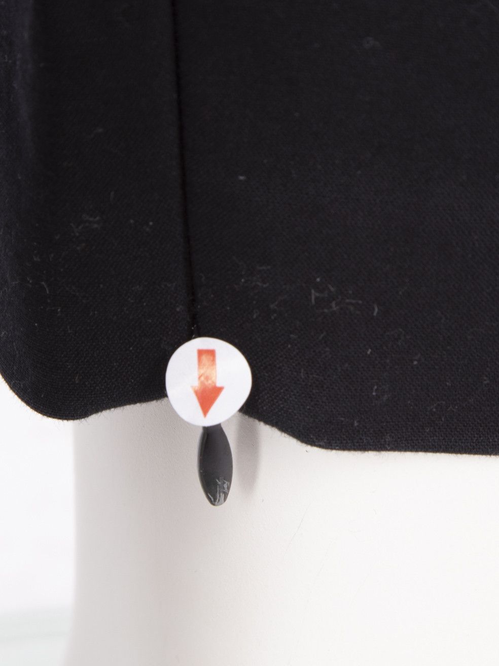 Valentino Red Valentino Black Tapered Trousers Size 28" / US 6 / IT 42 - 5 Thumbnail