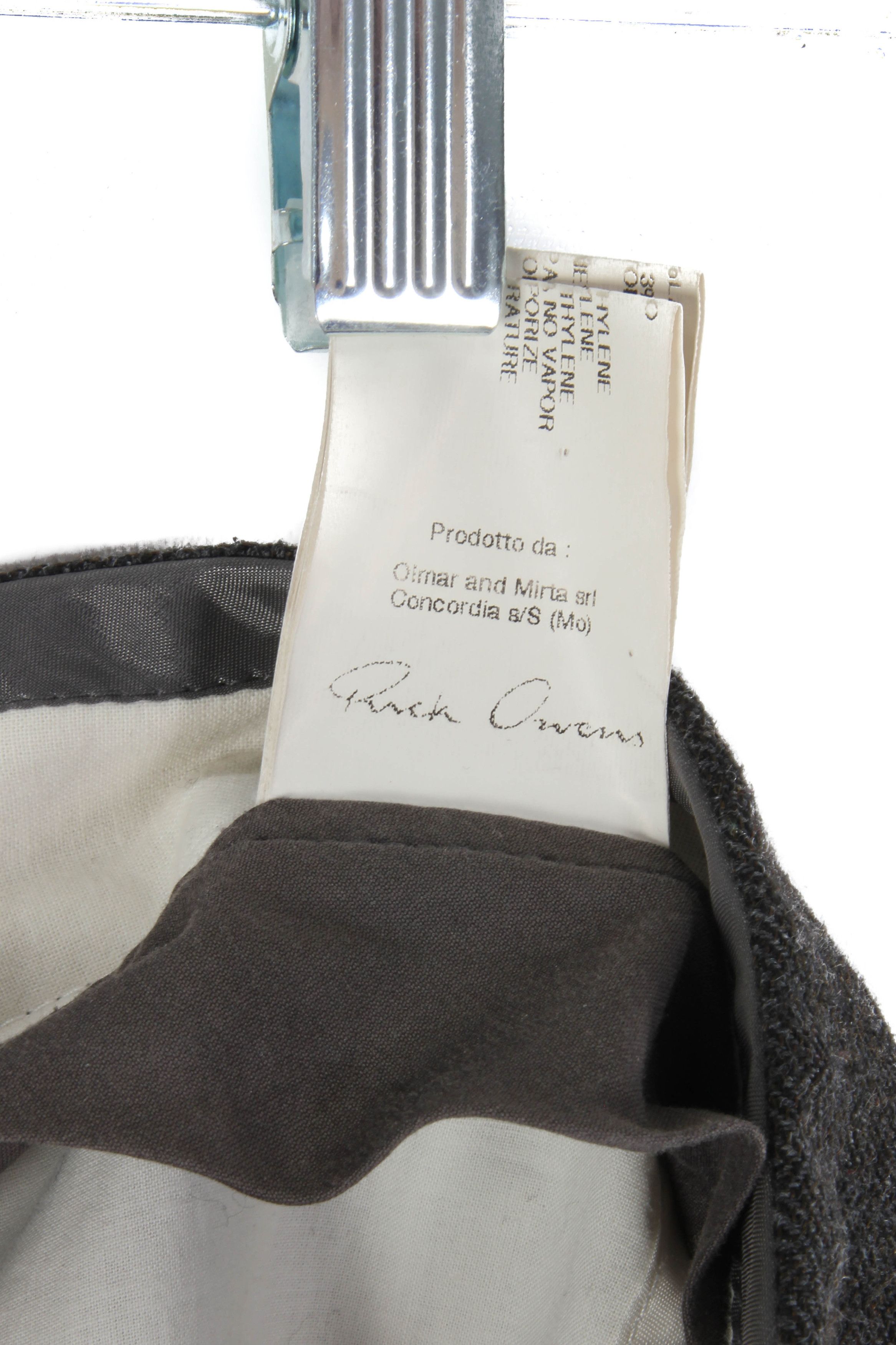 Rick Owens Rick Owens Drop Pants Size US 34 / EU 50 - 3 Thumbnail