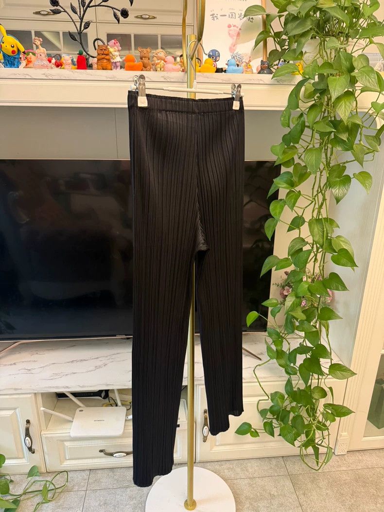 Issey Miyake Issey Miyake PP Straight Leg Pants JF111 - dmc Size US 30 / EU 46 - 6 Thumbnail