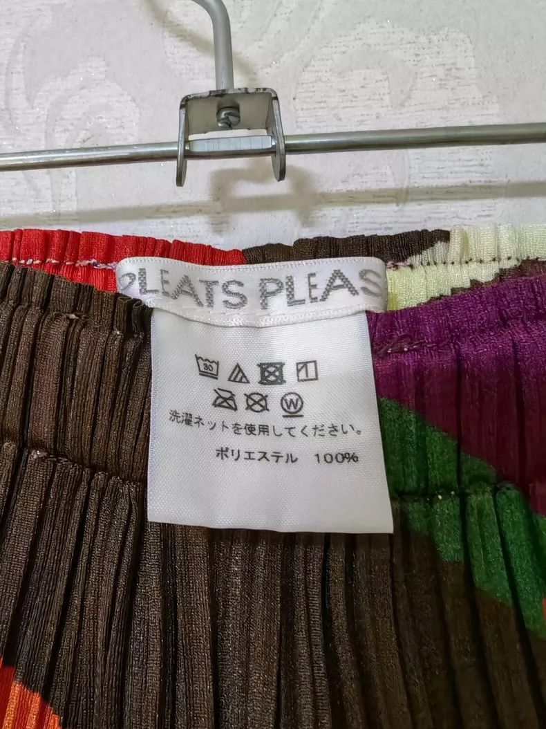Issey Miyake Issey Miyake Pleated Colorful Geometric Pants - dmc Size US 30 / EU 46 - 2 Thumbnail