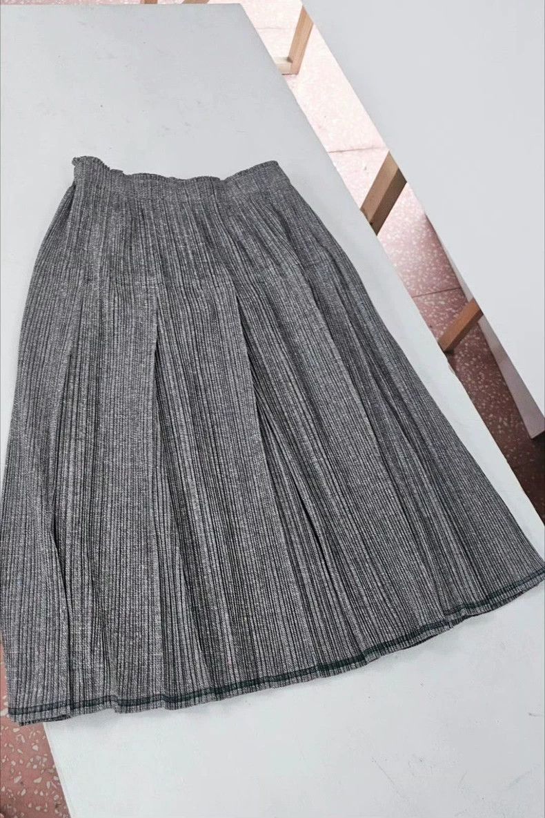 Issey Miyake Pleats Please Mosaic Print Pleated Skirt - dmc Size US 30 / EU 46 - 2 Thumbnail