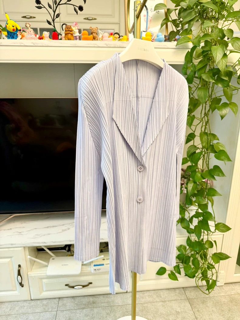 Issey Miyake Issey Miyake PP Blue Formal Blazer - dmc Size US M / EU 48-50 / 2 - 5 Thumbnail