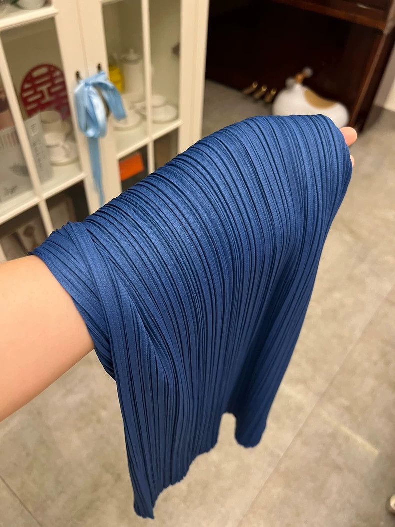 Issey Miyake Issey Miyake PP Blue Pleated Skirt - dmc Size US 30 / EU 46 - 7 Thumbnail