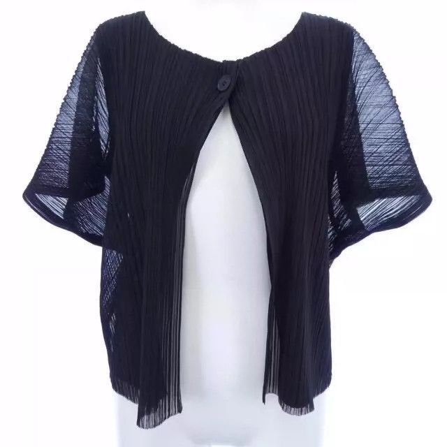 Issey Miyake Issey Miyake PP Layered Sheer Top - dmc Size US L / EU 52-54 / 3 - 8 Thumbnail