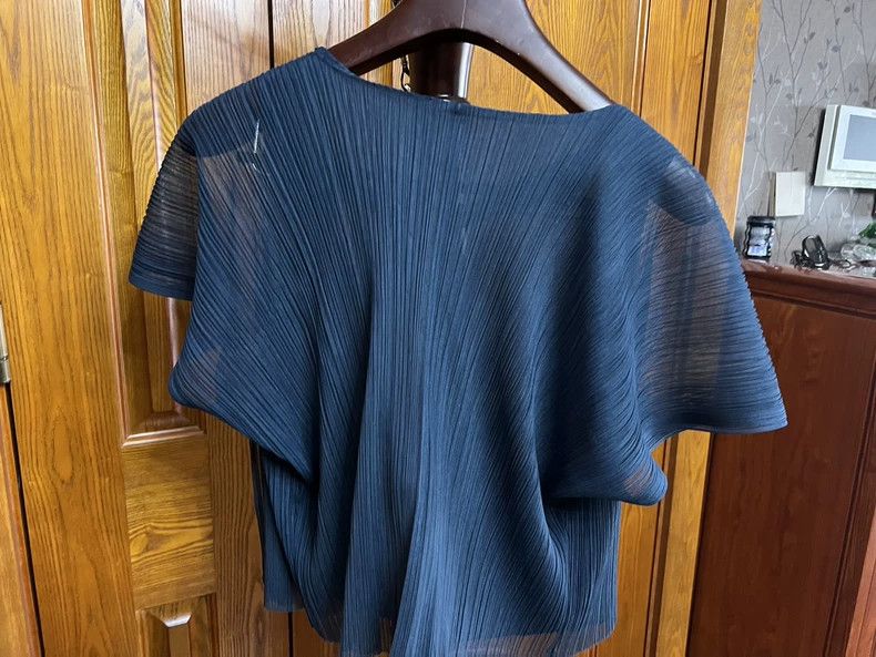 Issey Miyake Issey Miyake PP Layered Sheer Top - dmc Size US L / EU 52-54 / 3 - 5 Thumbnail