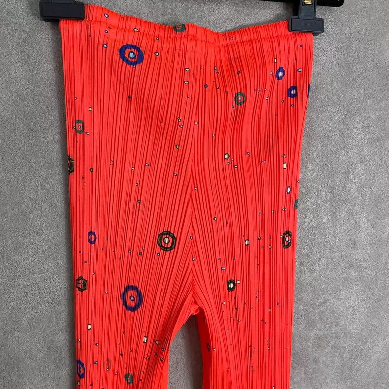 Issey Miyake Issey Miyake PP Artist Red Trousers - dmc Size US 28 / EU 44 - 4 Thumbnail