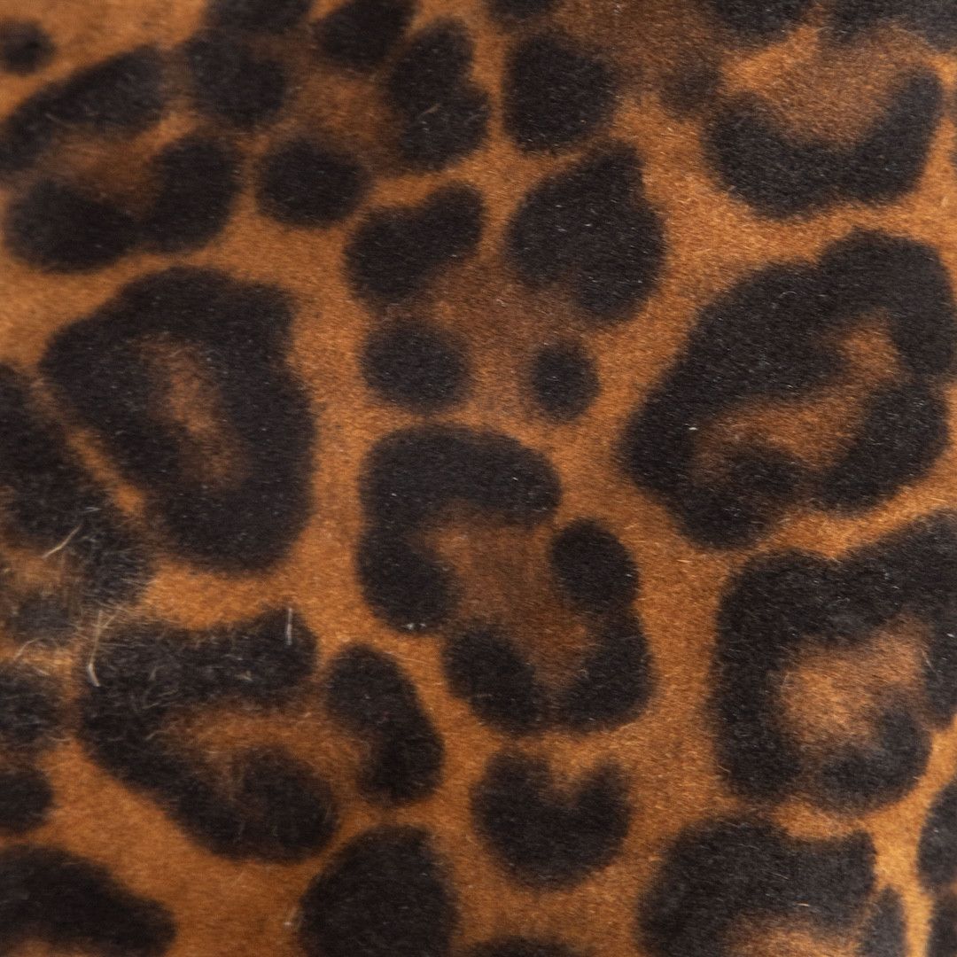 Saint Laurent Paris Brown Leopard Suede Espadrilles Size US 7 / IT 37 - 5 Thumbnail