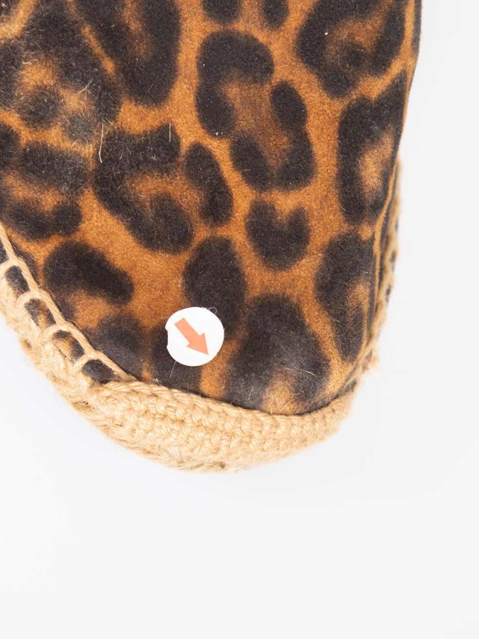 Saint Laurent Paris Brown Leopard Suede Espadrilles Size US 7 / IT 37 - 8 Thumbnail