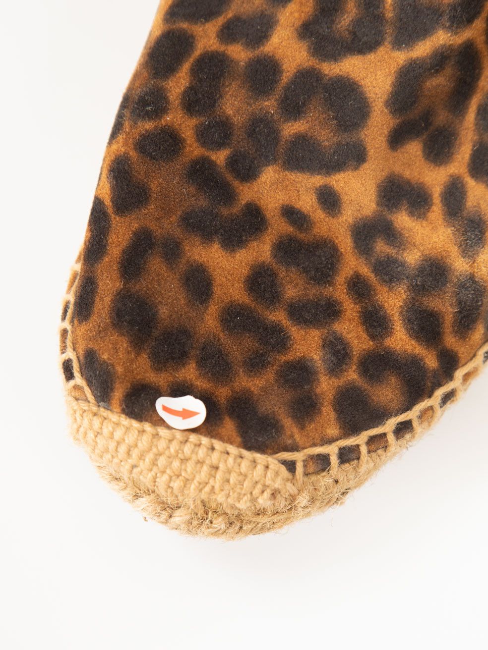 Saint Laurent Paris Brown Leopard Suede Espadrilles Size US 7 / IT 37 - 9 Thumbnail