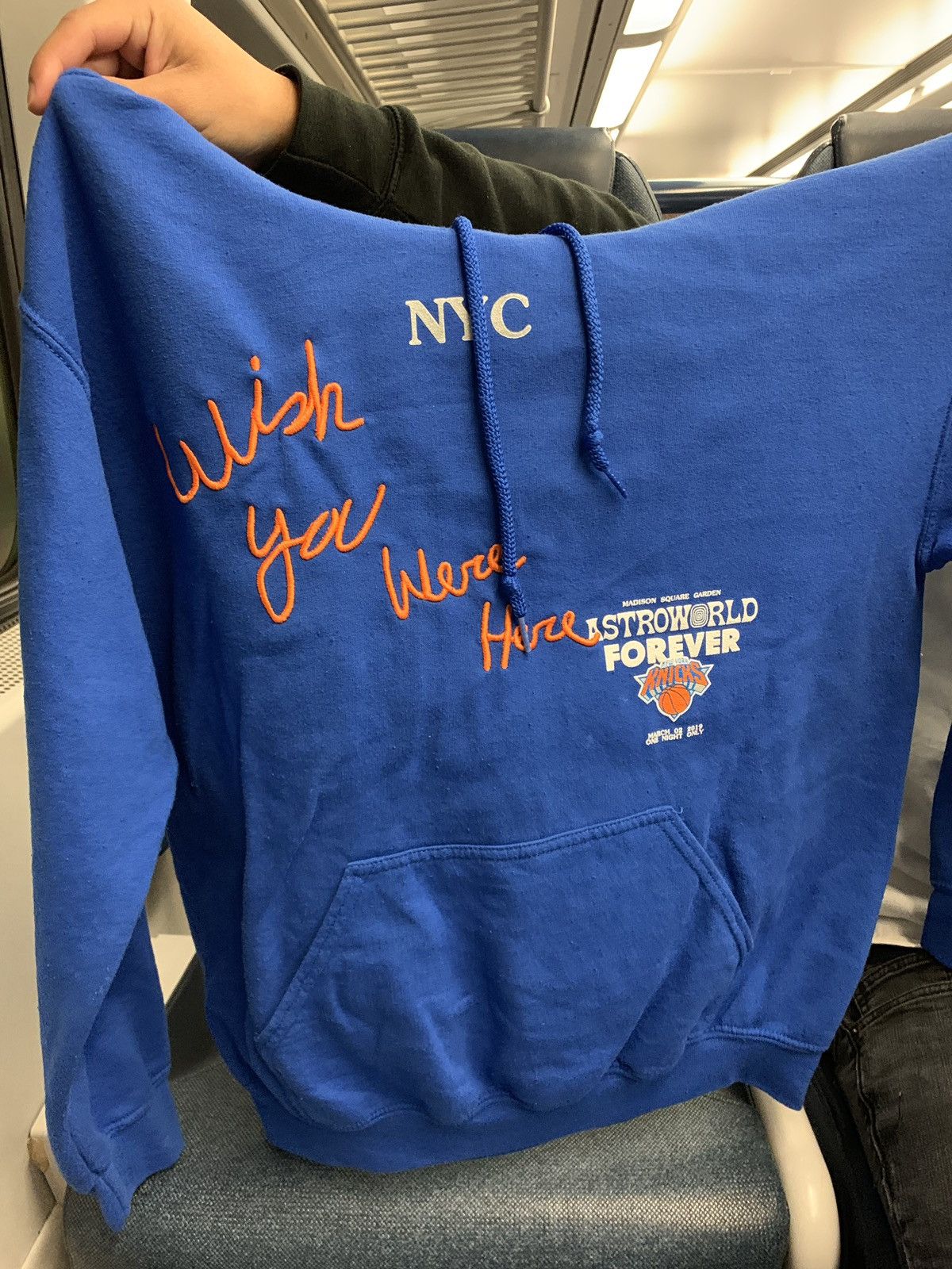 Astroworld knicks hoodie sale