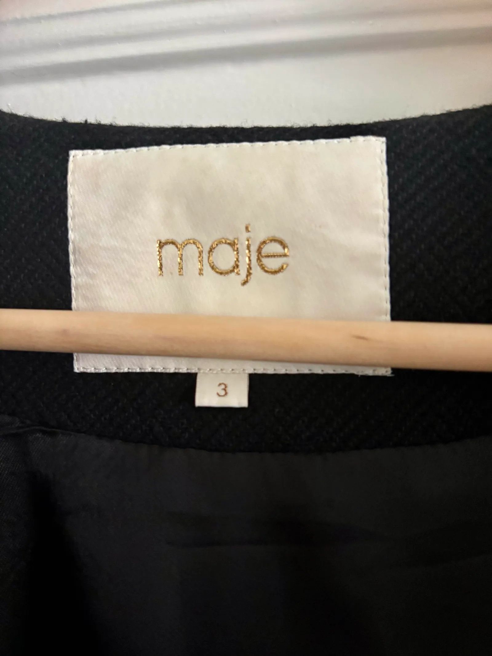 Maje Maje Coat Size M / US 6-8 / IT 42-44 - 2 Thumbnail