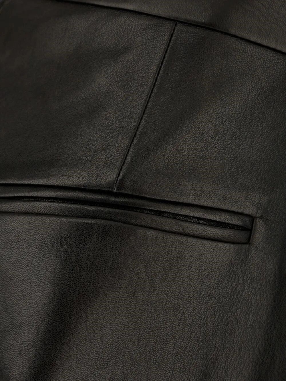 Alberta Ferretti Leather Pants Size 28" / US 6 / IT 42 - 3 Thumbnail