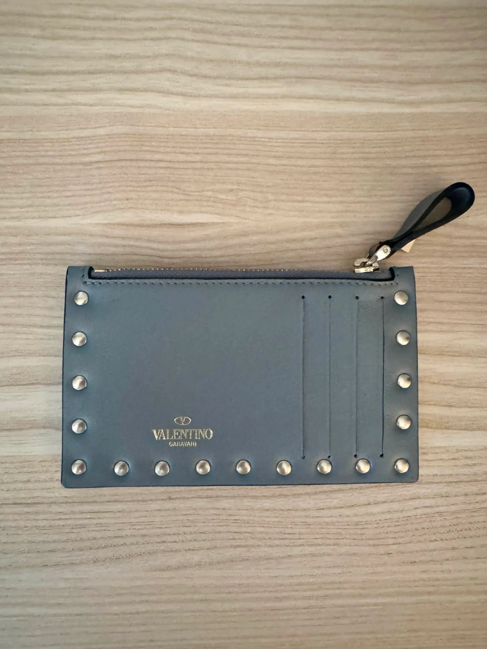 Valentino Valentino Rock stud coin purse Wallet Size ONE SIZE - 2 Thumbnail