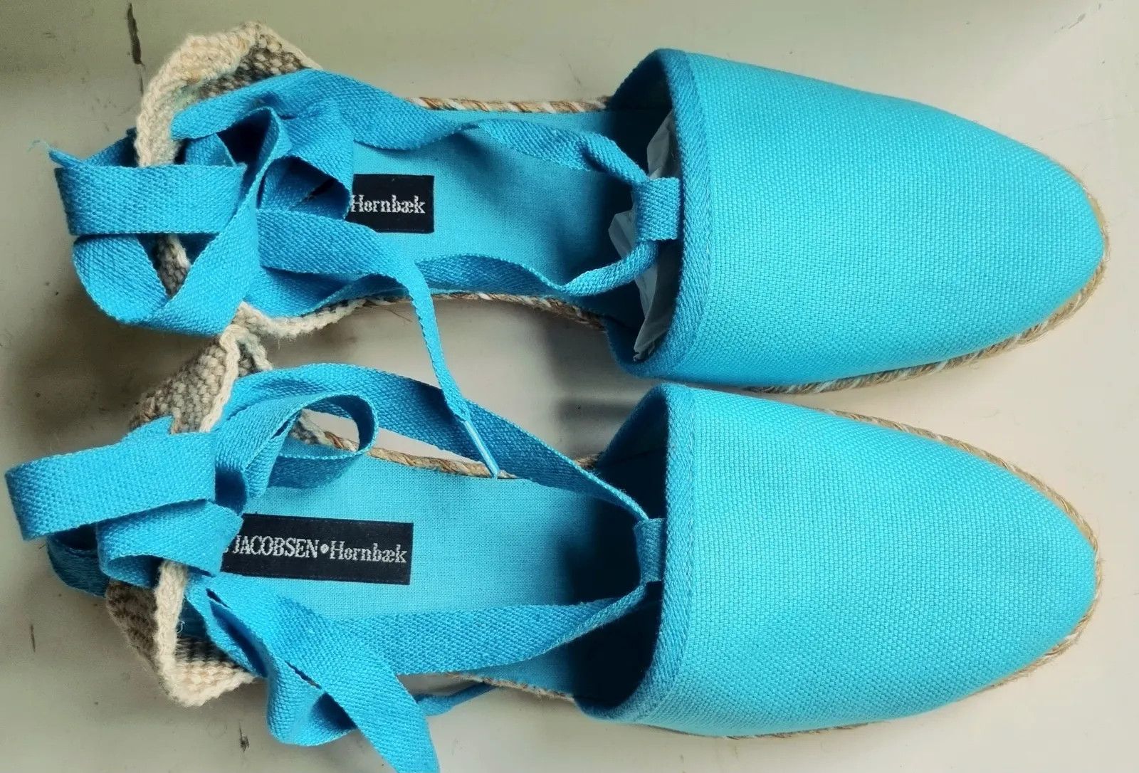 Ilse Jacobsen Ilse Jacobsen Hornbaek Espandrillos med kilklack Heels Size US 9 / IT 39 - 4 Thumbnail