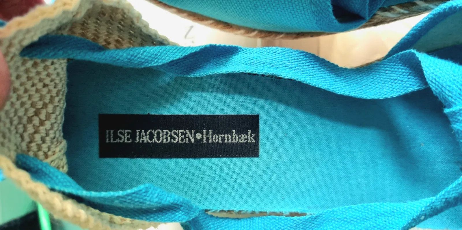 Ilse Jacobsen Ilse Jacobsen Hornbaek Espandrillos med kilklack Heels Size US 9 / IT 39 - 2 Thumbnail