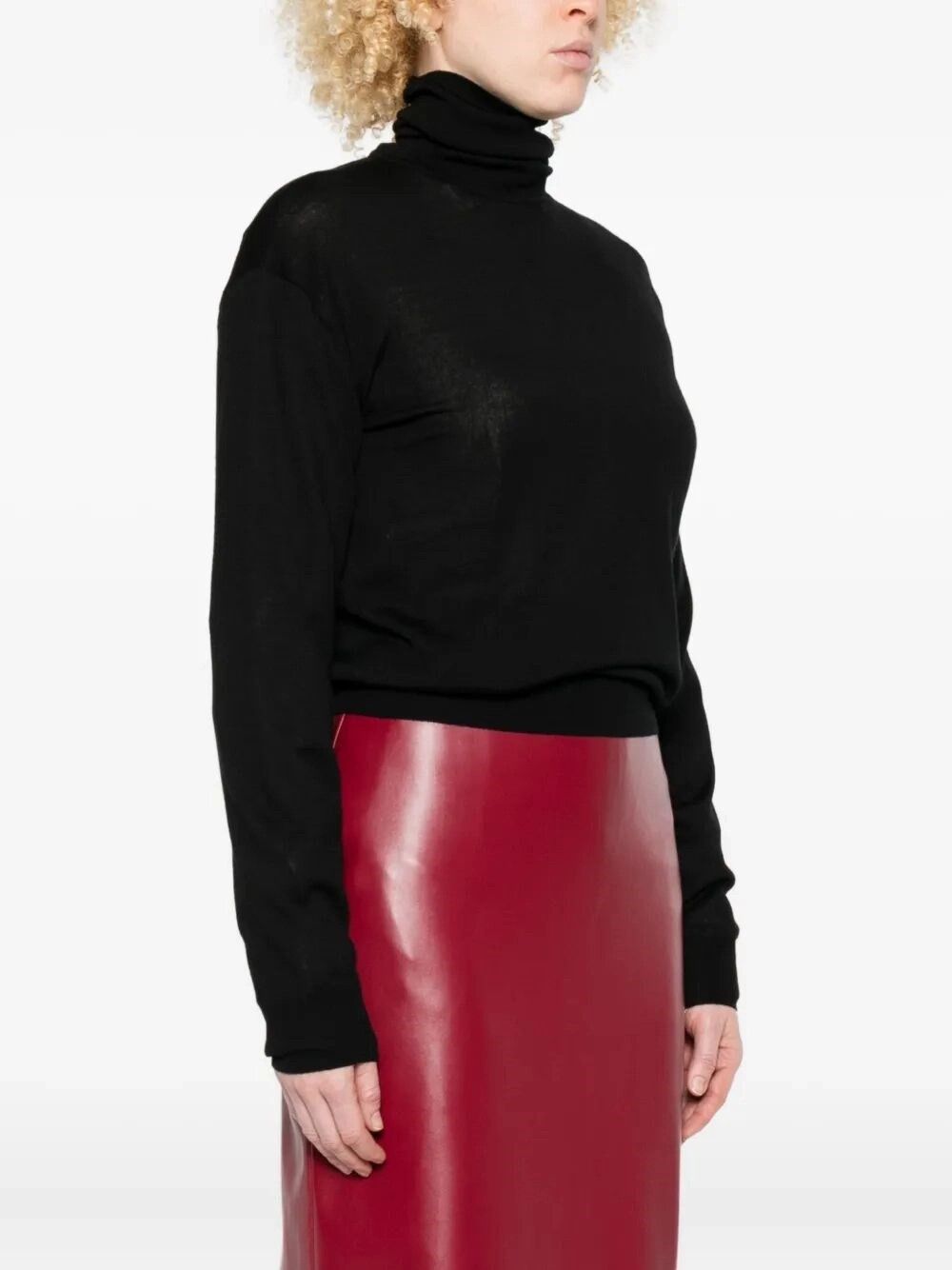 Saint Laurent Paris Turtle-Neck Sweater Size XS / US 0-2 / IT 36-38 - 5 Thumbnail