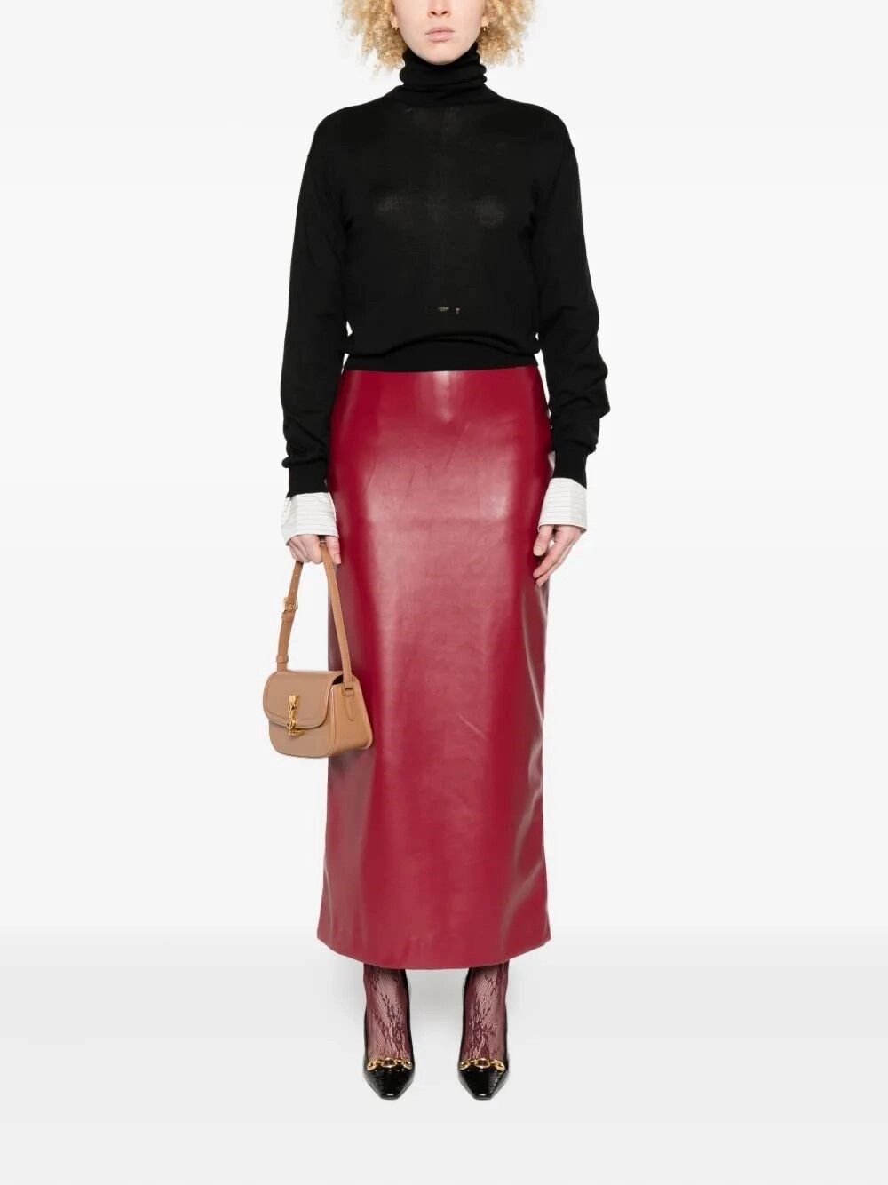 Saint Laurent Paris Turtle-Neck Sweater Size XS / US 0-2 / IT 36-38 - 2 Thumbnail
