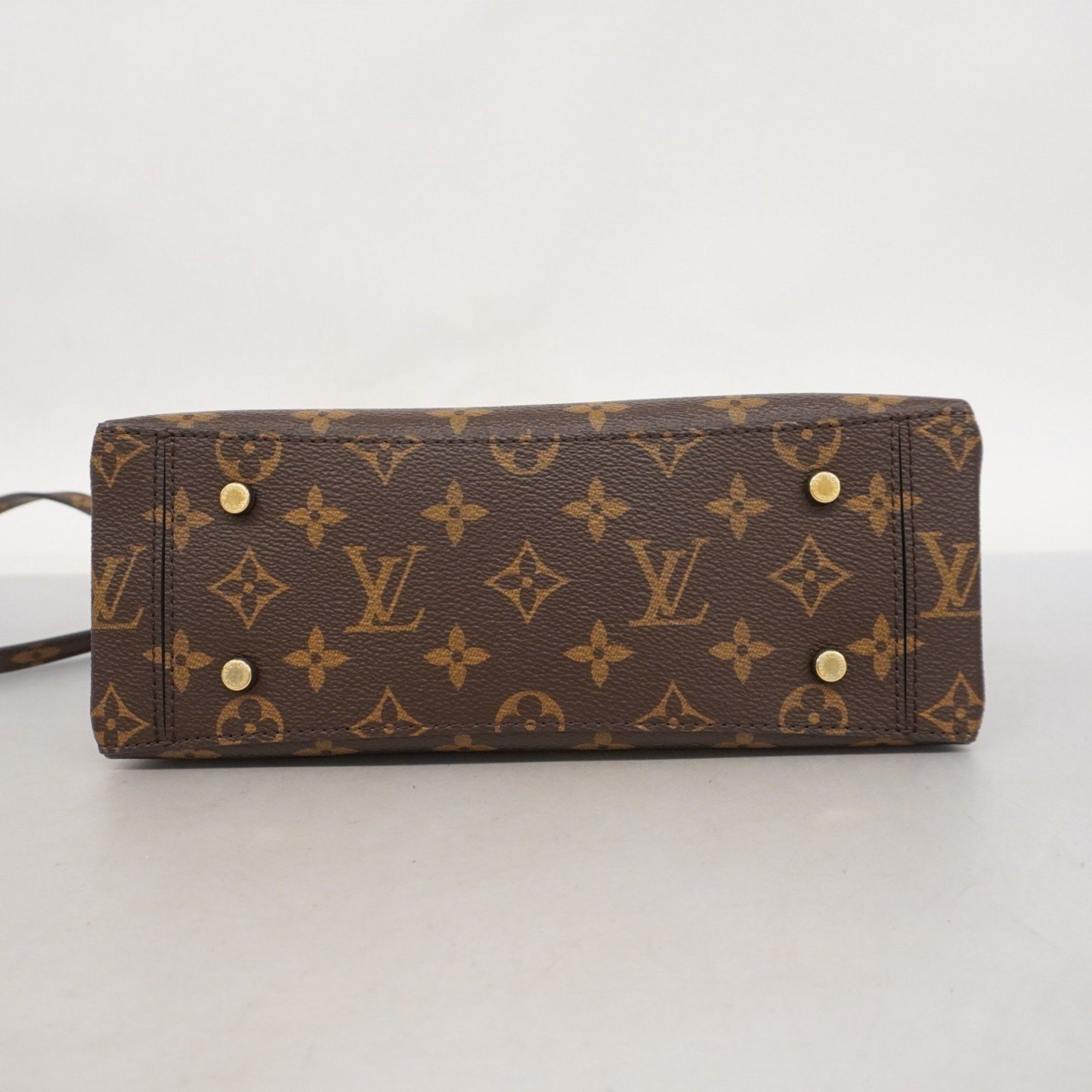 Louis Vuitton Monogram One-Handle Flap Bag MM M43125 Brown Noir