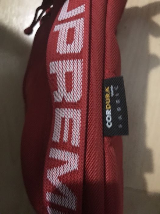 Supreme Supreme fanny pack red SS18 Grailed