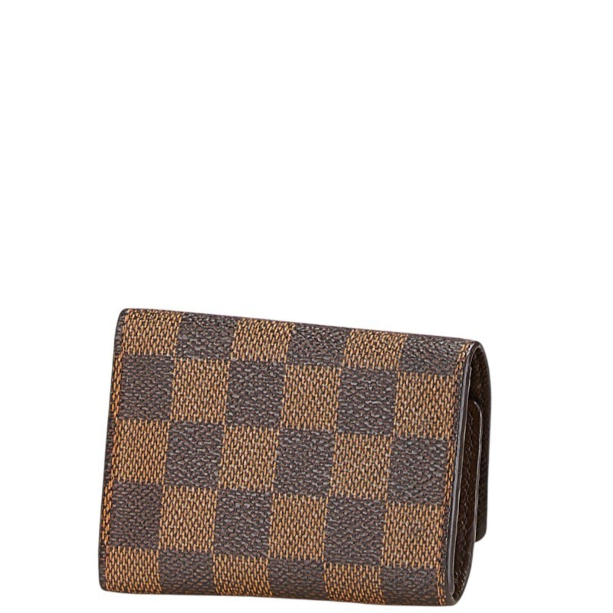 Louis Vuitton Louis Vuitton Damier Multicle 6 Key Case N62630 Brown PVC Leather Women's LOUIS VUITTON Size ONE SIZE - 2 Thumbnail