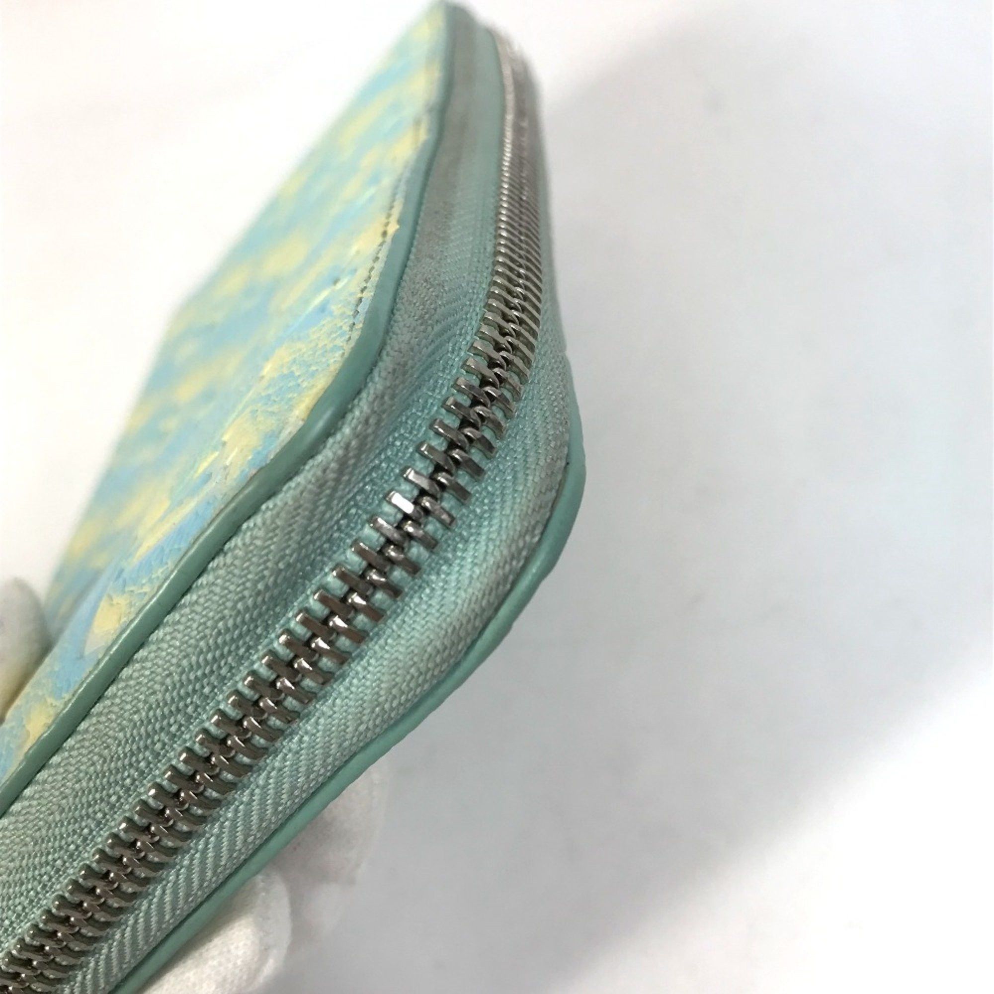 Louis Vuitton LOUIS VUITTON ルイヴィトン M81466 モノグラムアンプラント ジッピーウォレット ラウンドファスナー 長財布 モノグラムアンプラントレザー レディース ヴェール・ドー イエロー Size ONE SIZE - 8 Thumbnail