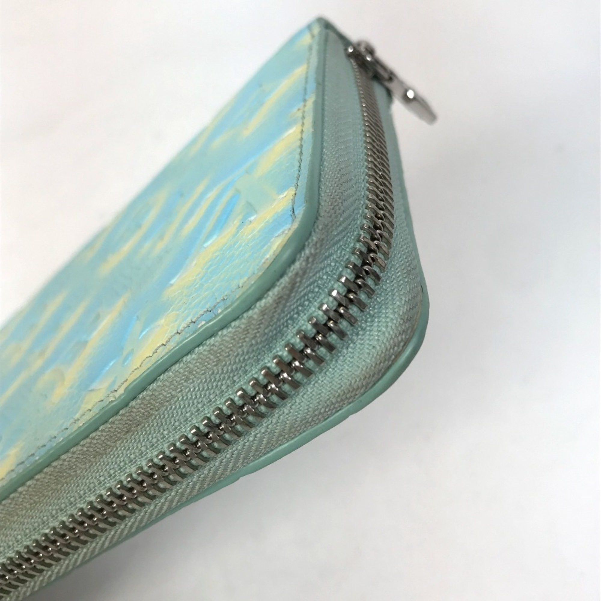 Louis Vuitton LOUIS VUITTON ルイヴィトン M81466 モノグラムアンプラント ジッピーウォレット ラウンドファスナー 長財布 モノグラムアンプラントレザー レディース ヴェール・ドー イエロー Size ONE SIZE - 7 Thumbnail