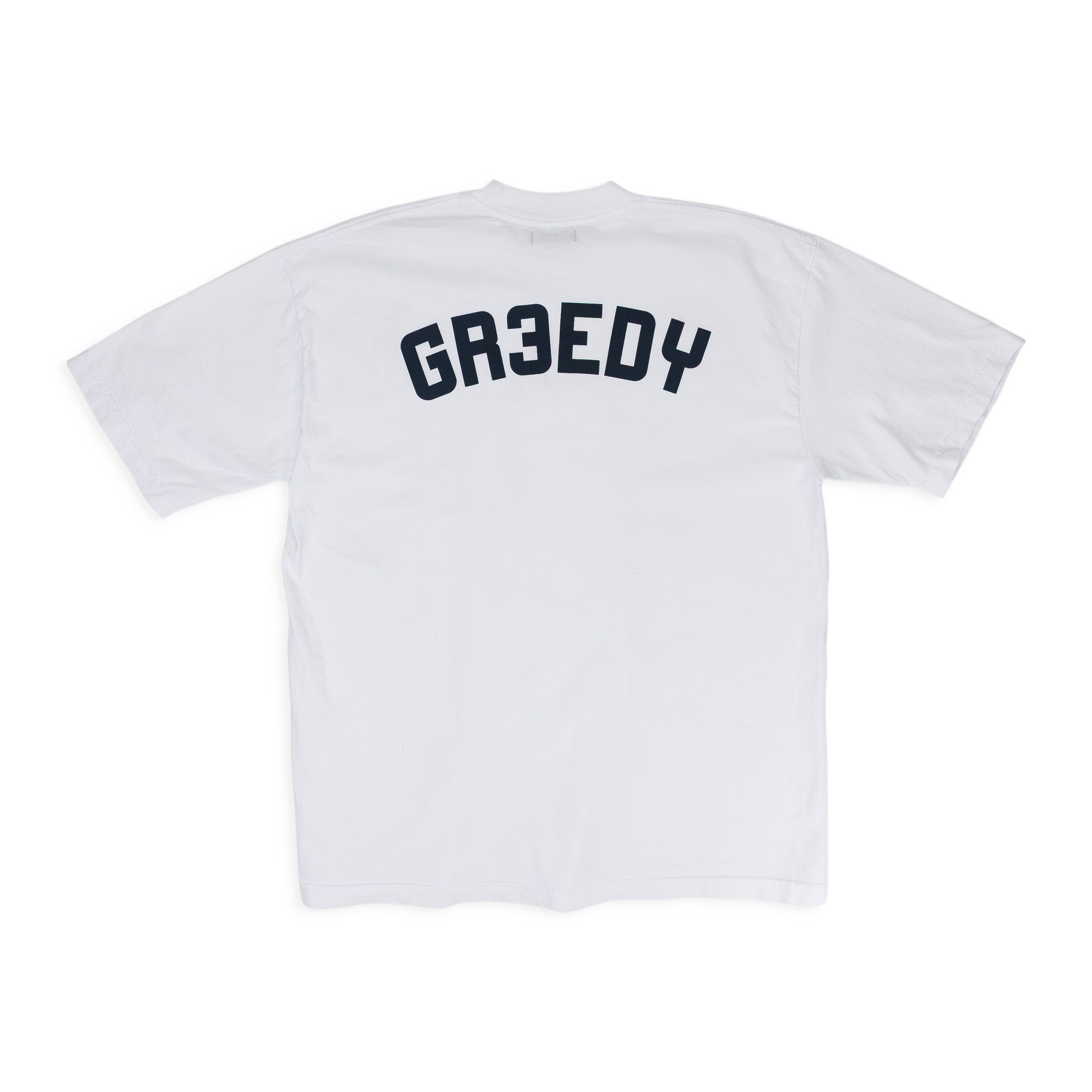 Greedy Unit WHITE YANKEE SCREW T-SHIRT SIZE M Size US M / EU 48-50 / 2 - 2 Thumbnail