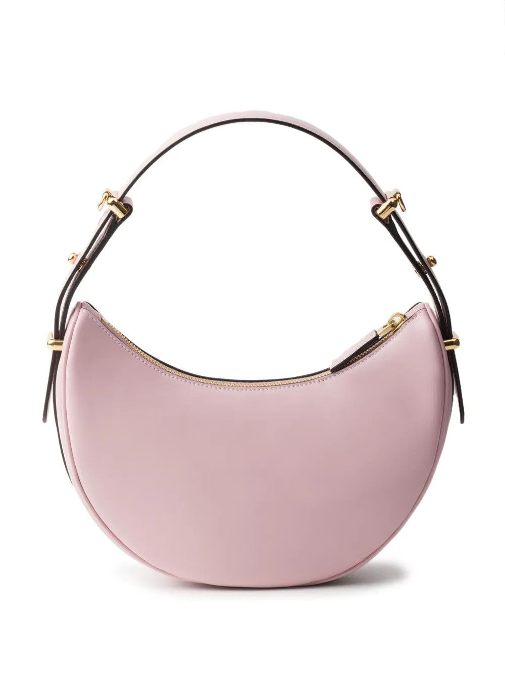 Prada Arqué leather shoulder bag in pink Size ONE SIZE - 2 Thumbnail