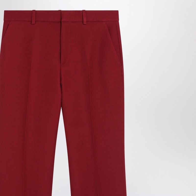 Gucci Gucci Classic Trousers In Anchor Red Size 28" / US 6 / IT 42 - 2 Thumbnail