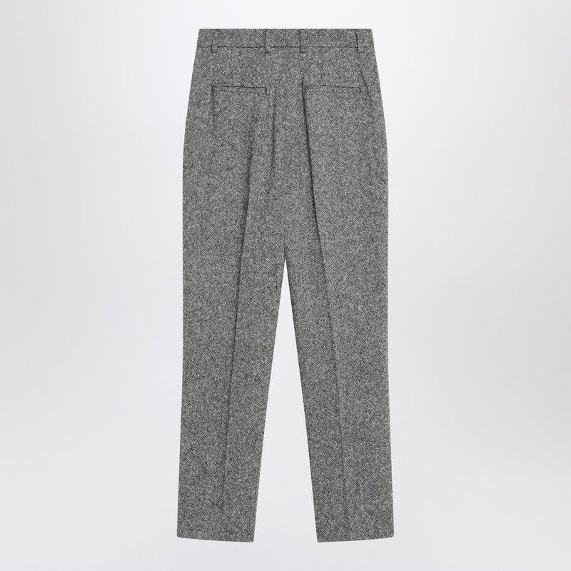 Dolce & Gabbana Dolce&Gabbana Wool-Blend Dotted Trousers Size 28" / US 6 / IT 42 - 2 Thumbnail
