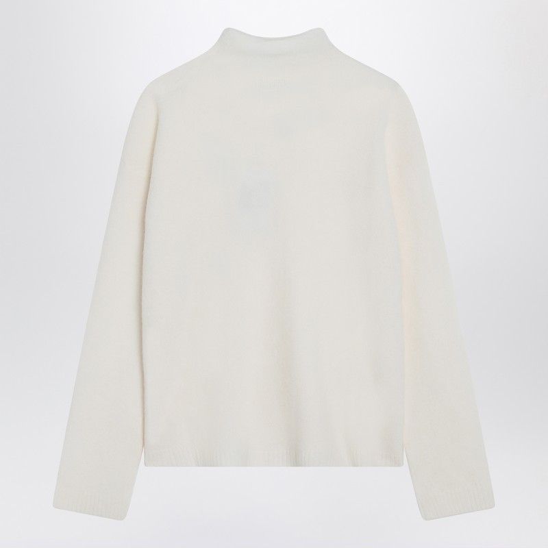 Max Mara Max Mara Ivory Cashmere-Blend Sweater Size M / US 6-8 / IT 42-44 - 2 Thumbnail