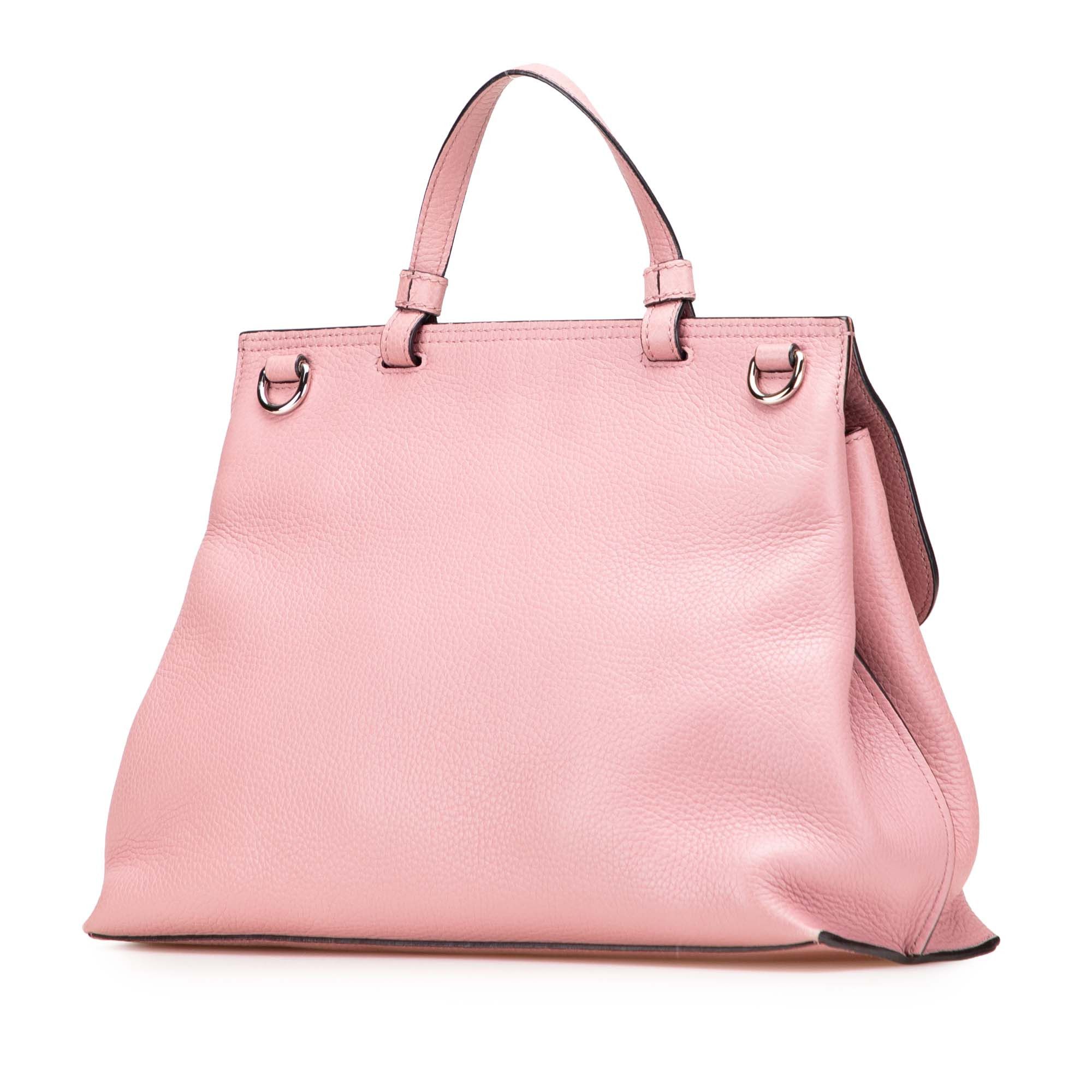 Gucci Gucci Medium Leather Bamboo Daily Satchel Size ONE SIZE - 2 Thumbnail