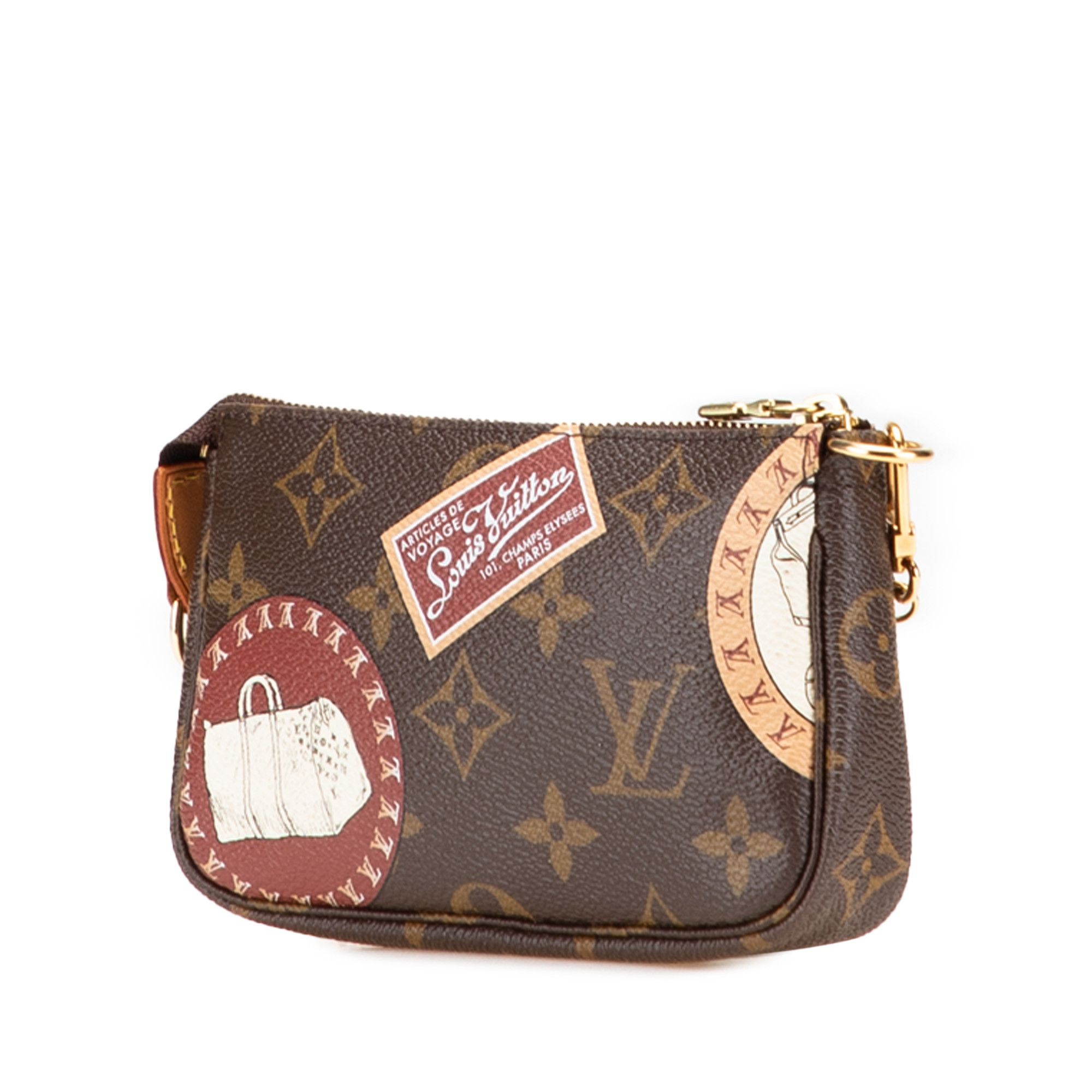 Louis Vuitton Louis Vuitton Monogram Patch Mini Pochette Accessoires Size ONE SIZE - 2 Thumbnail
