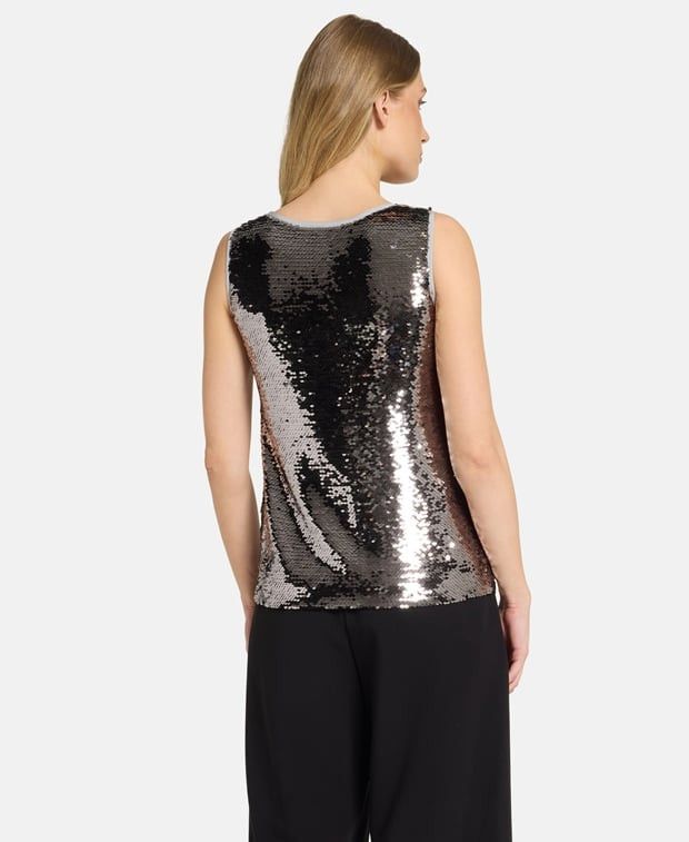 Dolce & Gabbana Sequinned top Size XL / US 12-14 / IT 48-50 - 2 Thumbnail