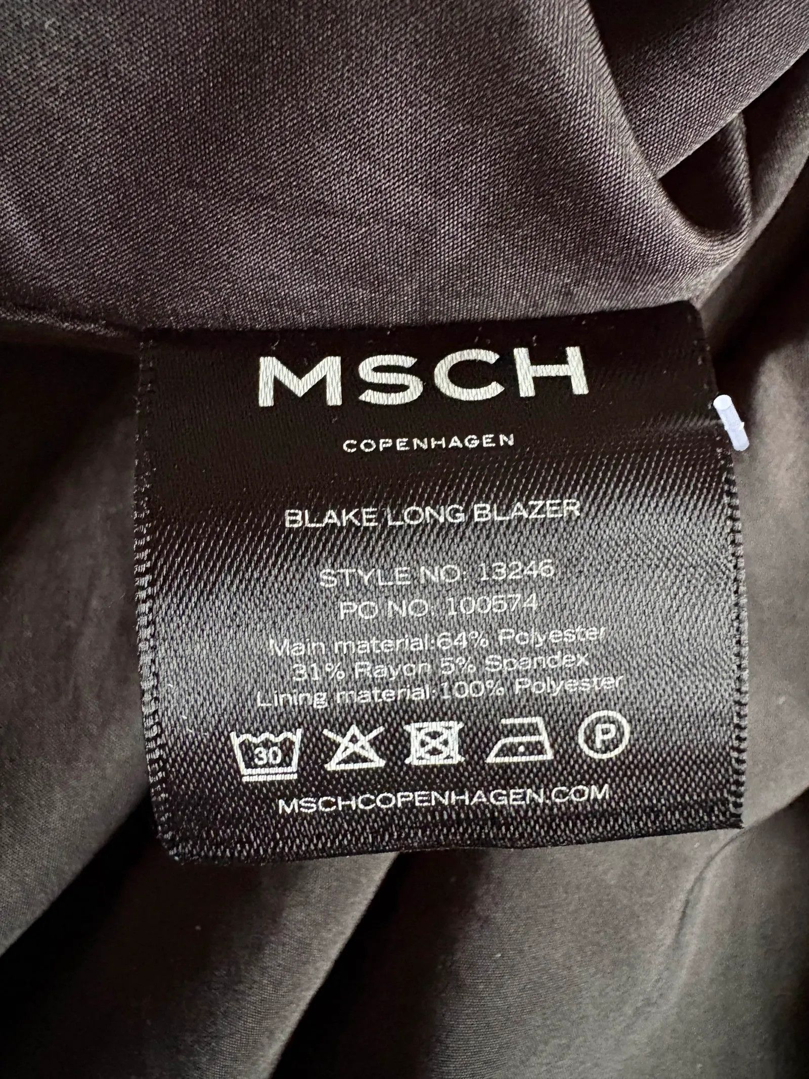 Moss Msch Blake long blazer Coat Size S / US 4 / IT 40 - 3 Thumbnail