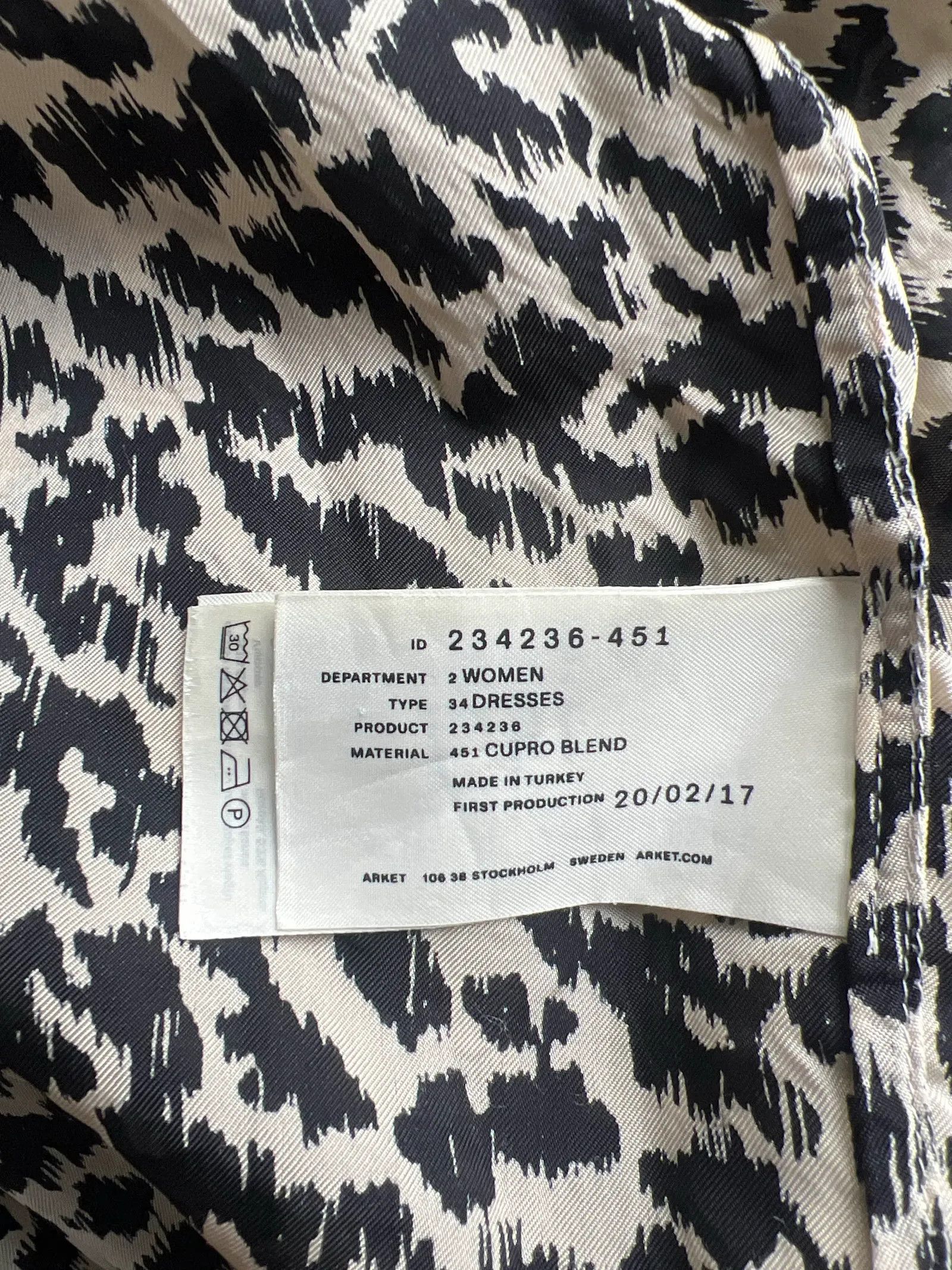 Arket Arket Dress Size XS / US 0-2 / IT 36-38 - 4 Thumbnail
