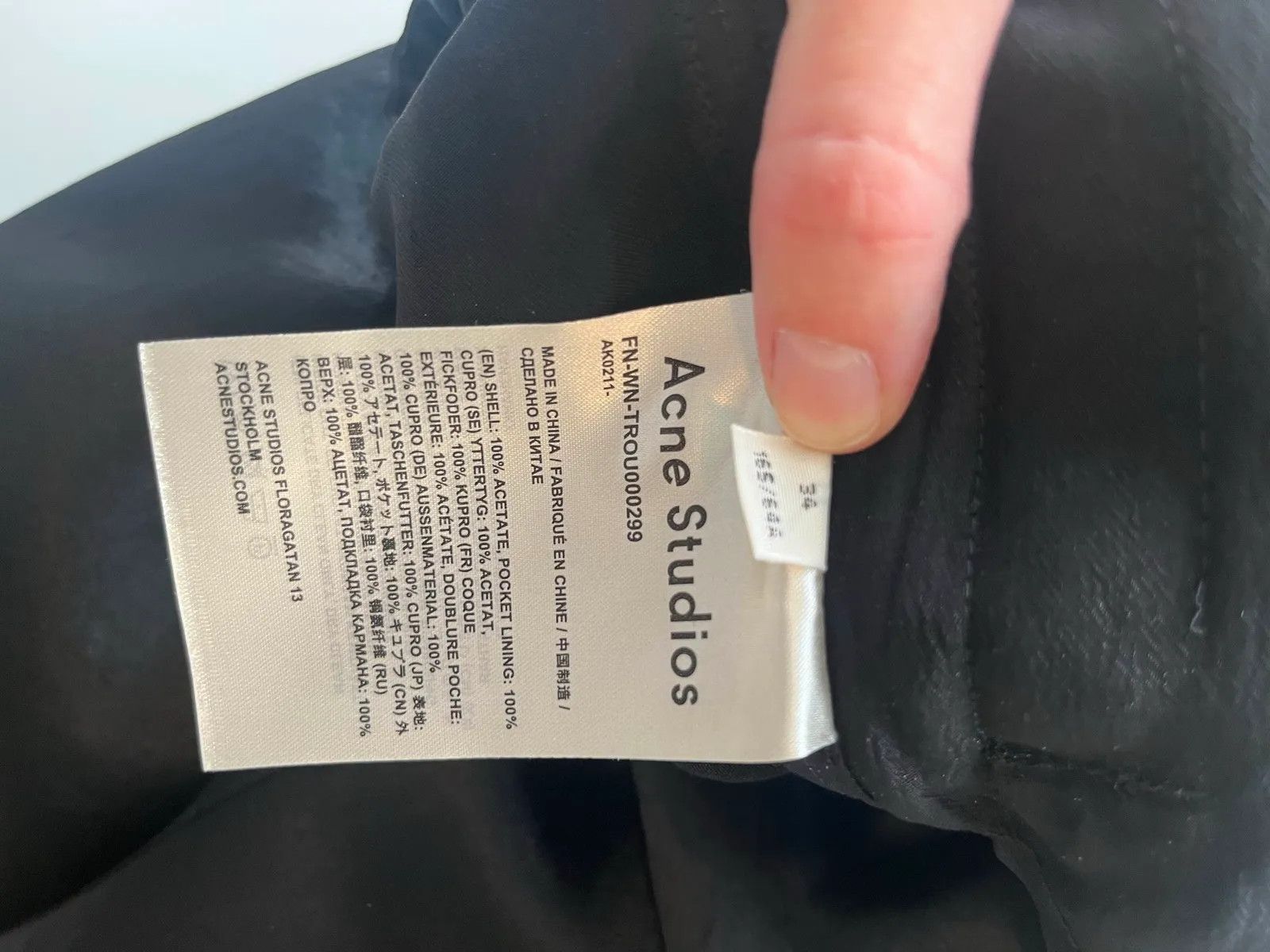 Acne Studios Acne Studios Pants Size 25" / US 0 / IT 36 - 3 Thumbnail