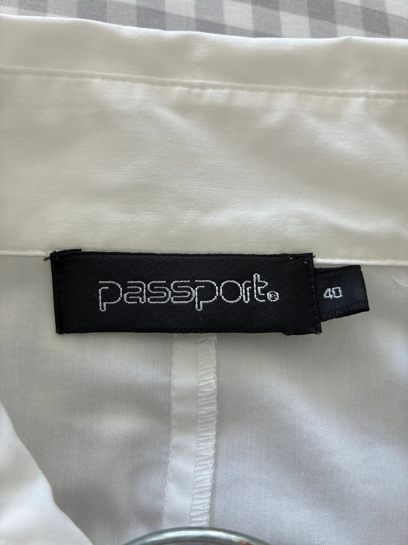 Passport Passport Passport blus med strassknappar Blouse Size M / US 6-8 / IT 42-44 - 2 Thumbnail