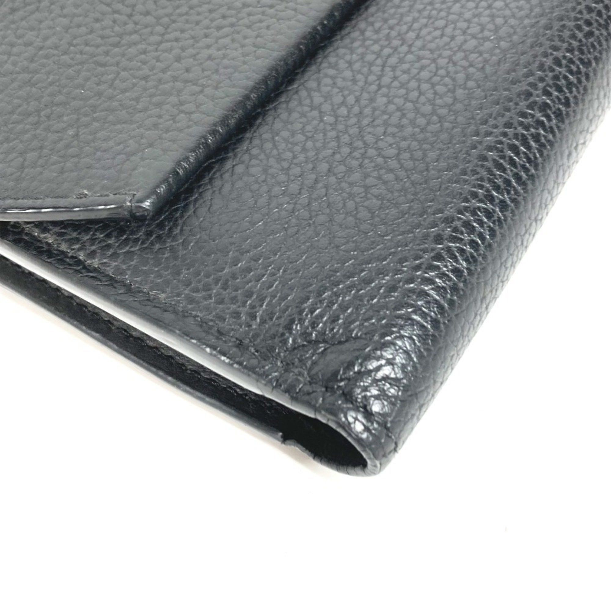 Louis Vuitton LOUIS VUITTON M69831 Aerogram Zippy Wallet, Round Zipper, Grained Leather, Men's, Noir Black Size ONE SIZE - 9 Thumbnail