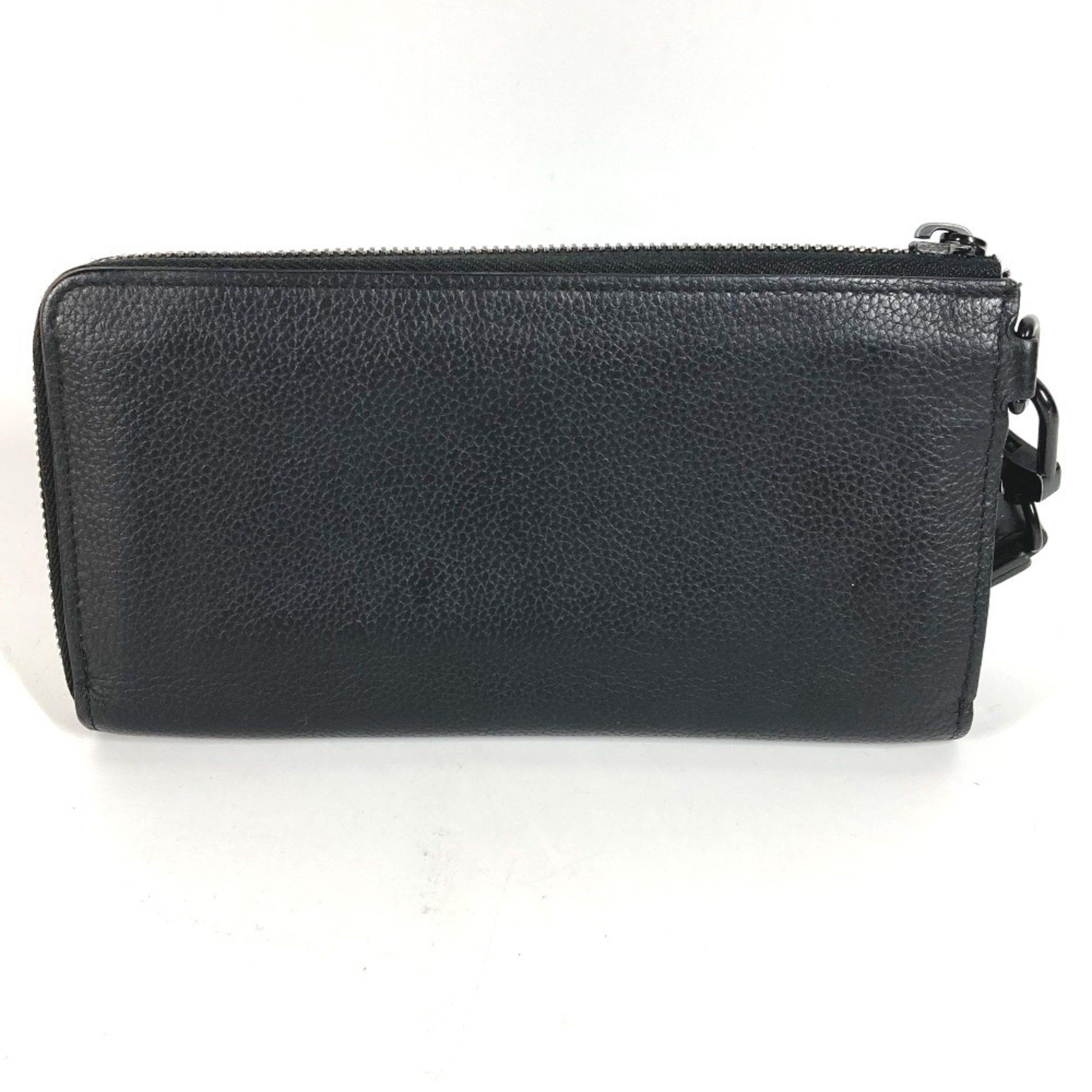 Louis Vuitton LOUIS VUITTON M69831 Aerogram Zippy Wallet, Round Zipper, Grained Leather, Men's, Noir Black Size ONE SIZE - 4 Thumbnail