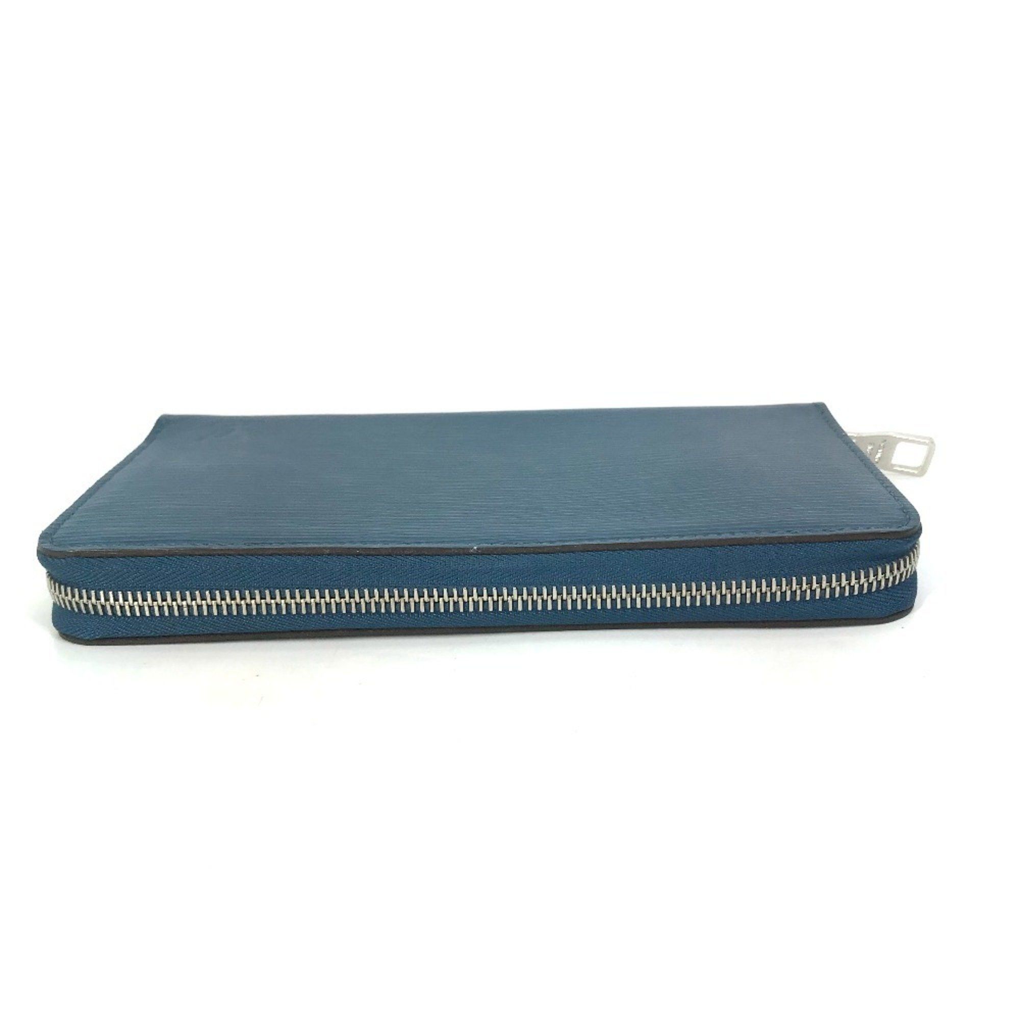 Louis Vuitton LOUIS VUITTON M60619 Epi Zippy Organizer Long Wallet in Leather, Men's, Navy Size ONE SIZE - 4 Thumbnail