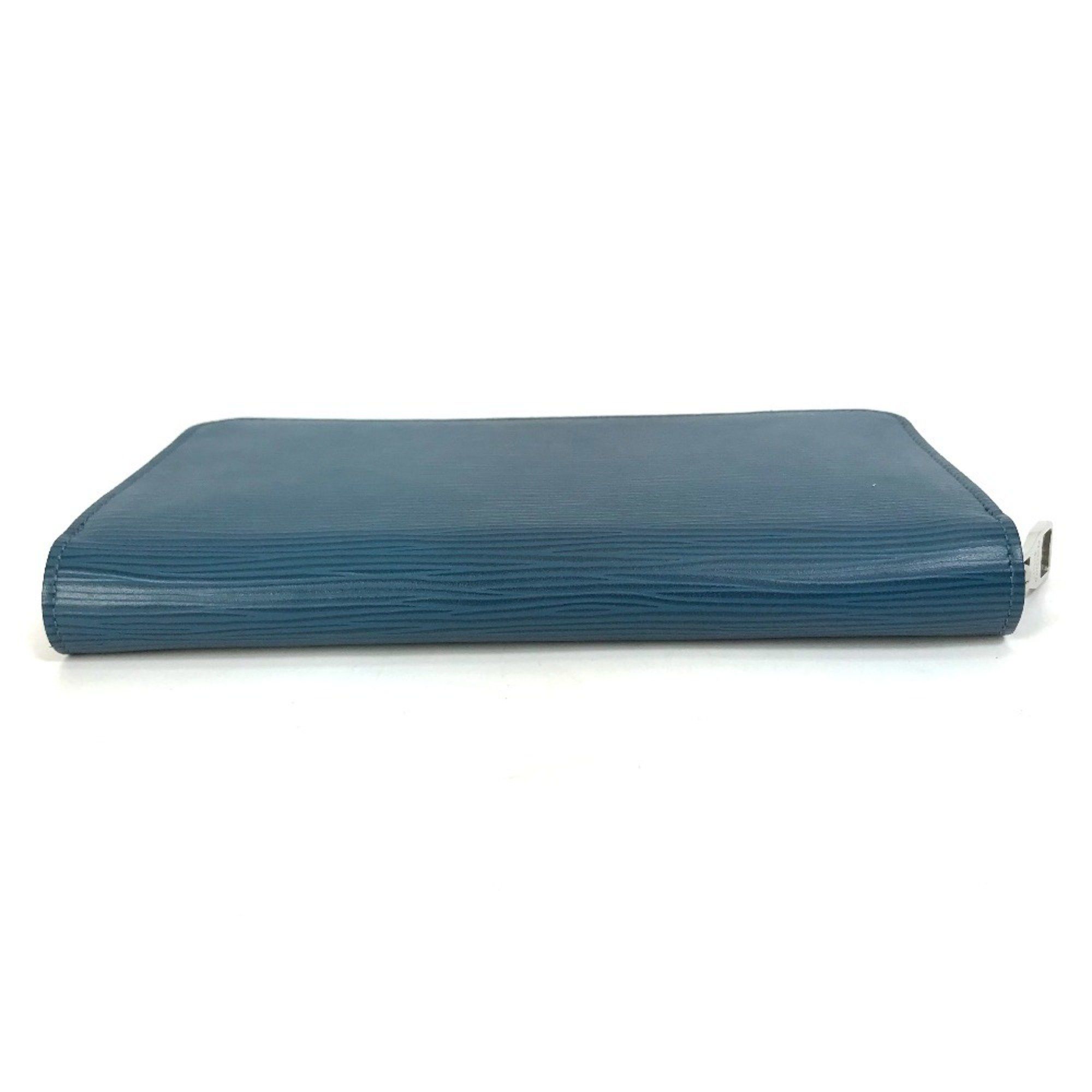 Louis Vuitton LOUIS VUITTON M60619 Epi Zippy Organizer Long Wallet in Leather, Men's, Navy Size ONE SIZE - 3 Thumbnail
