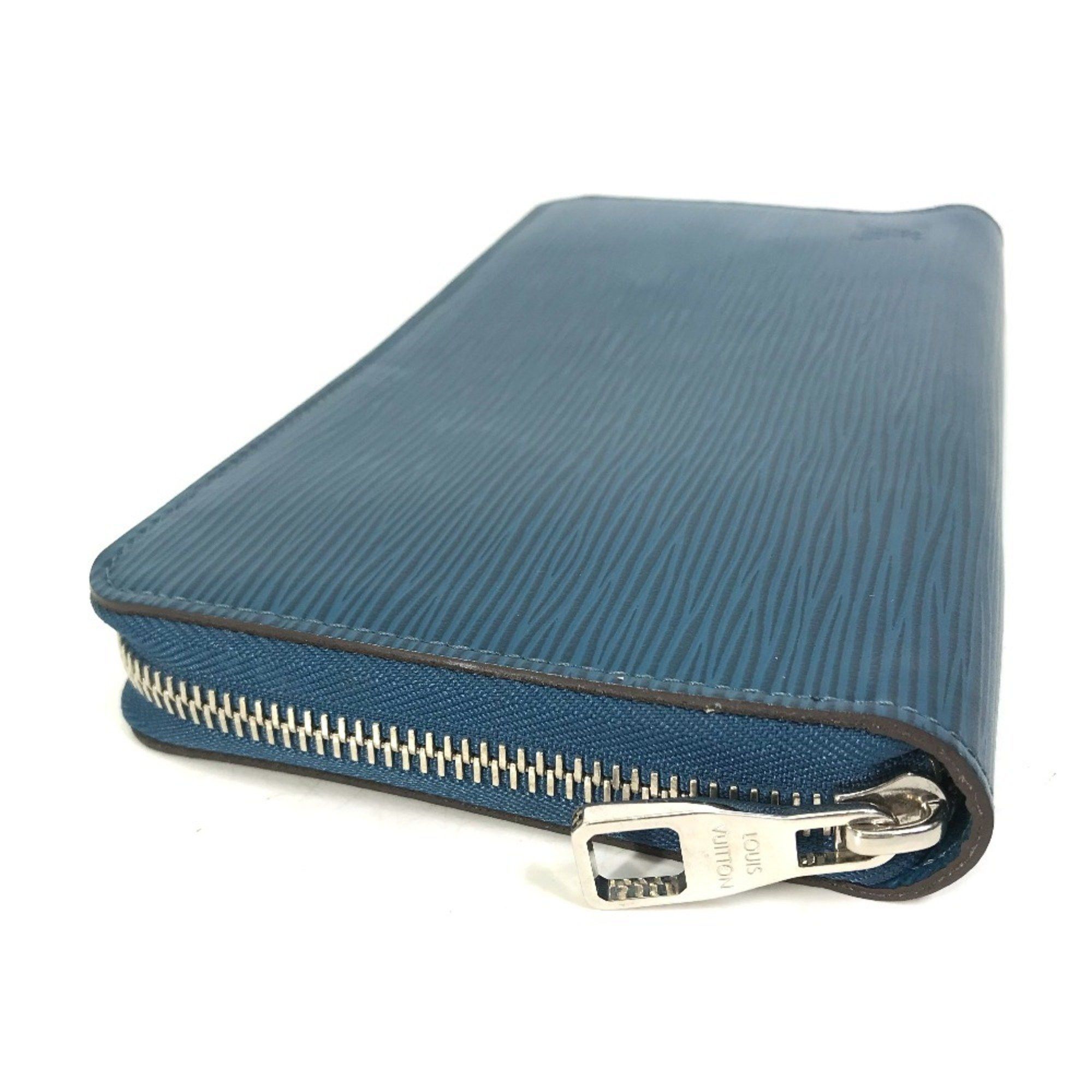 Louis Vuitton LOUIS VUITTON M60619 Epi Zippy Organizer Long Wallet in Leather, Men's, Navy Size ONE SIZE - 6 Thumbnail
