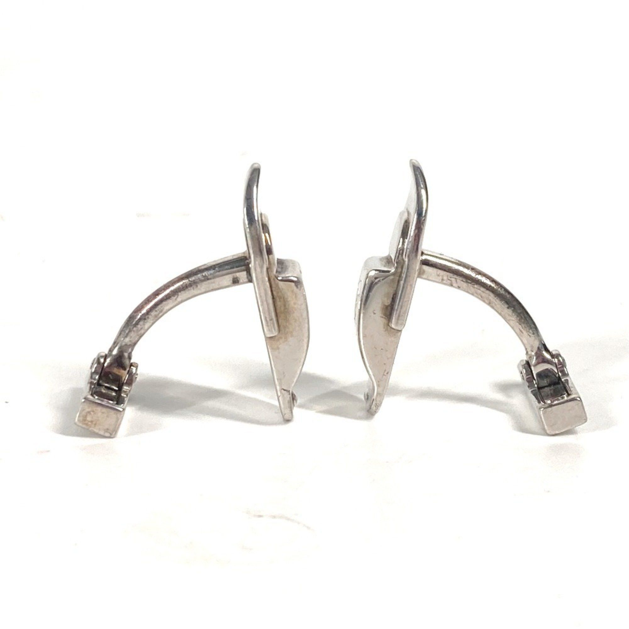 LOUIS VUITTON M64496 Bouton Dumanchette Senor Cufflinks, AG925, Men's Silver
