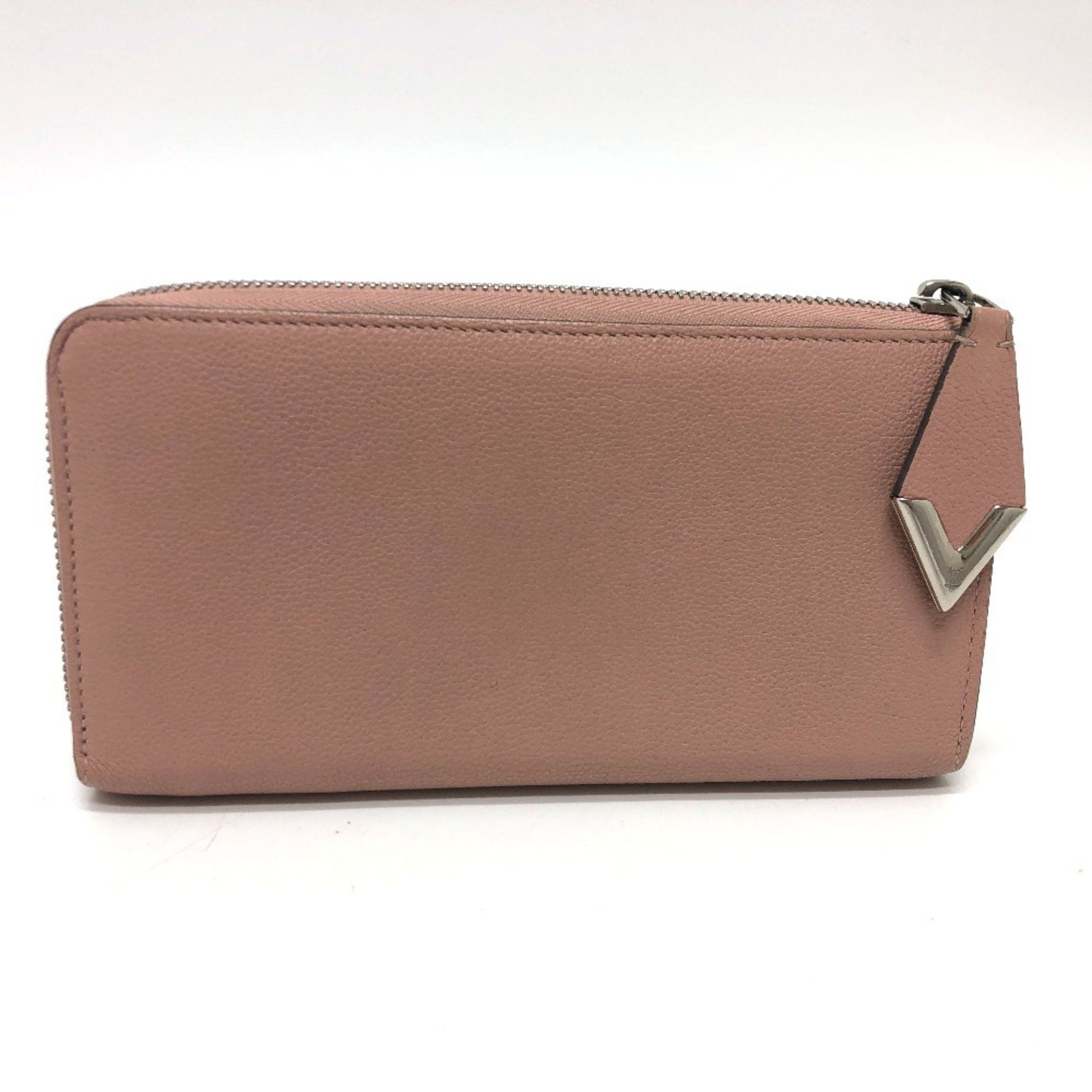 Louis Vuitton LOUIS VUITTON M63103 Portefeuille Comete L-shaped zipper long wallet, leather, women's, Magnolia Size ONE SIZE - 2 Thumbnail