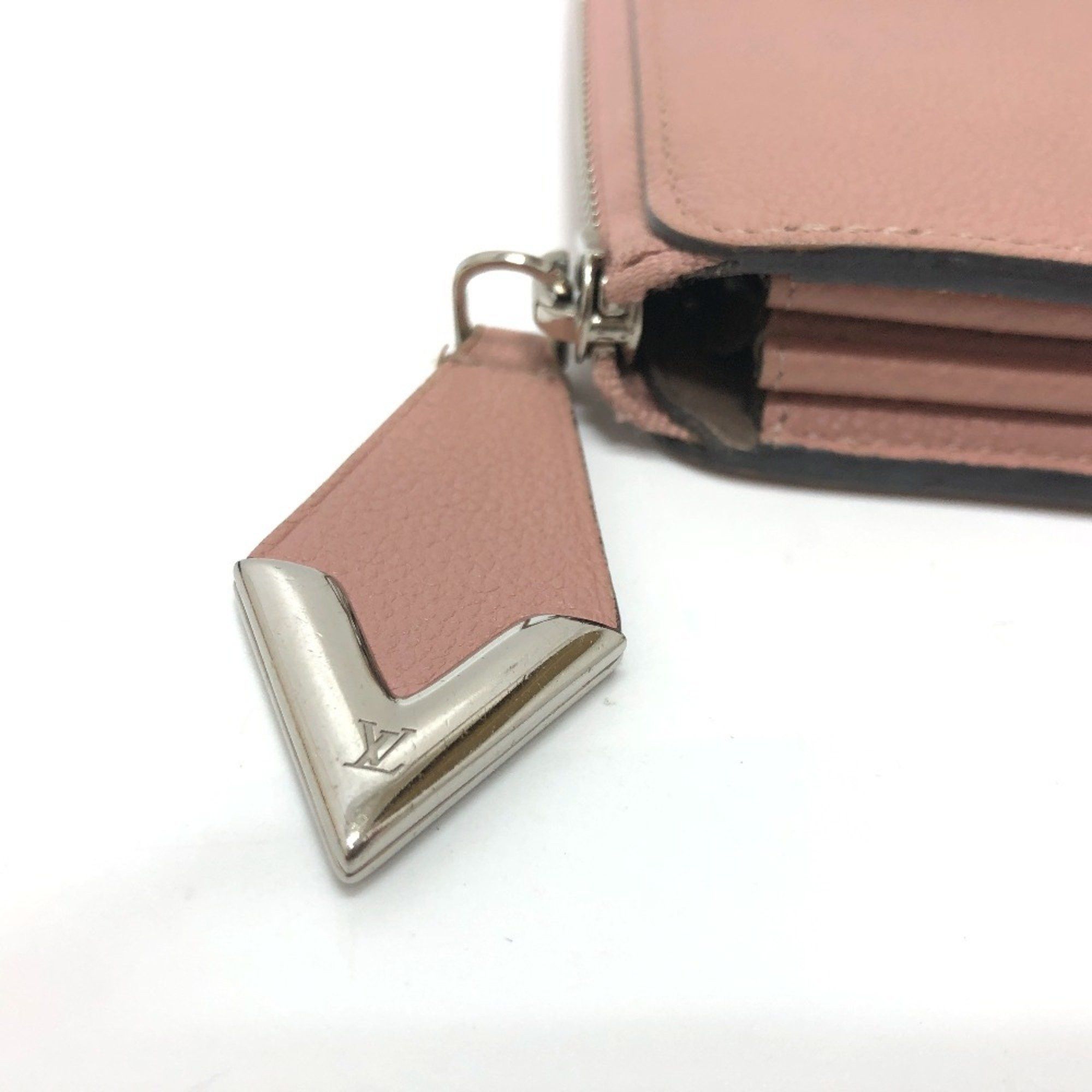 Louis Vuitton LOUIS VUITTON M63103 Portefeuille Comete L-shaped zipper long wallet, leather, women's, Magnolia Size ONE SIZE - 5 Thumbnail