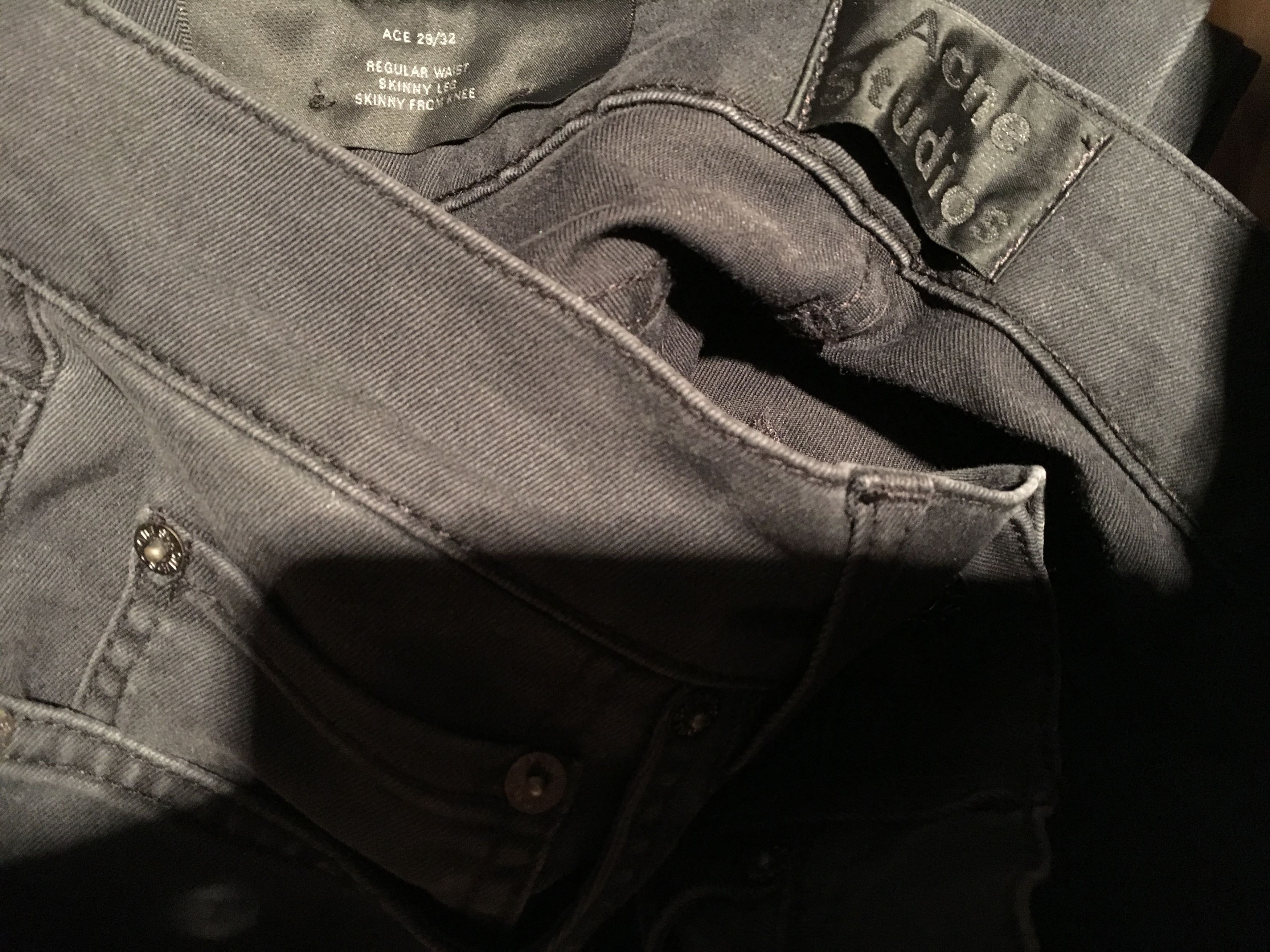 Acne Studios Ace UPS Black Size US 29 - 4 Thumbnail