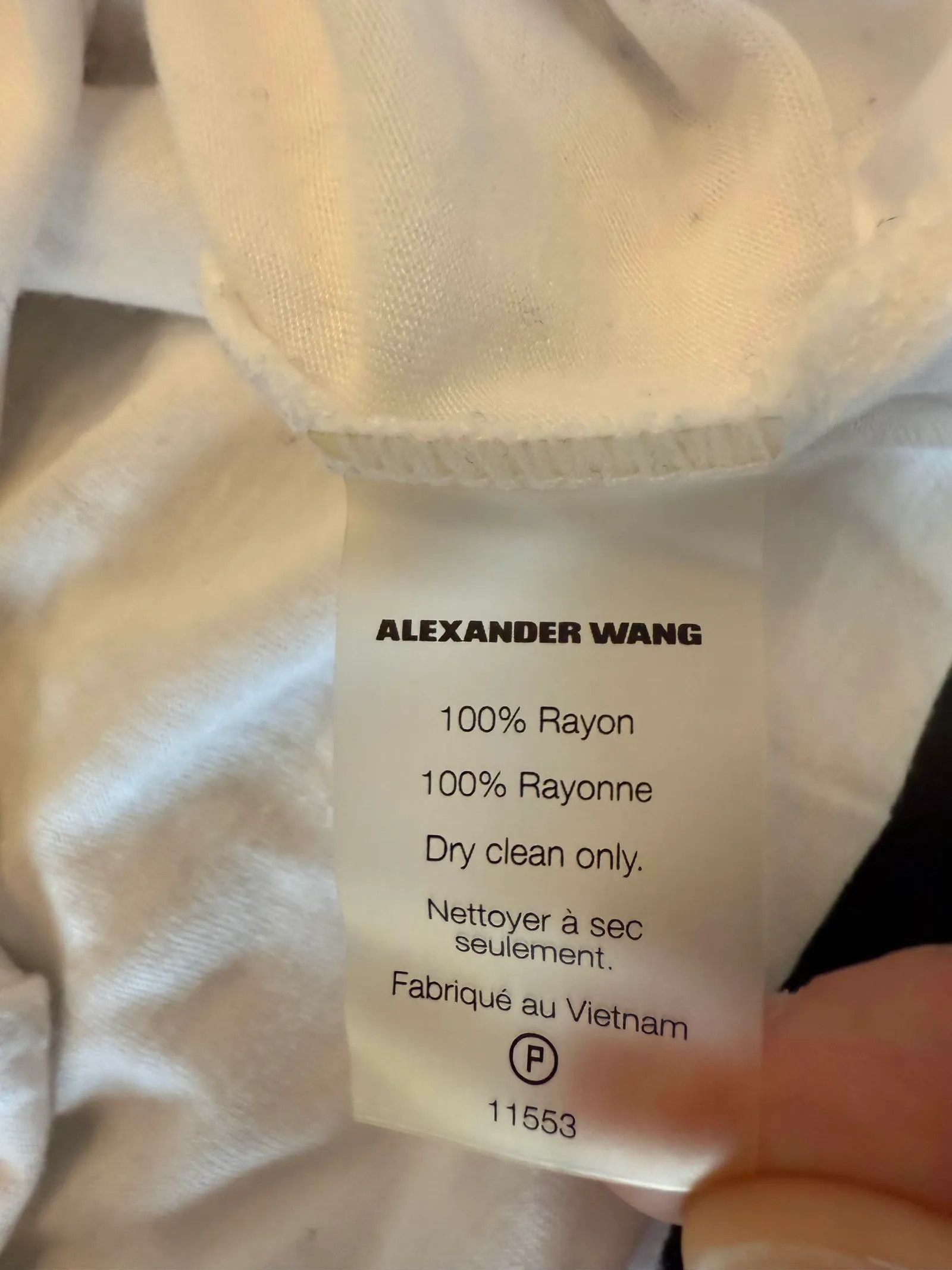 Alexander Wang Alexander Wang Short Sleeve T-shirt Size M / US 6-8 / IT 42-44 - 3 Thumbnail