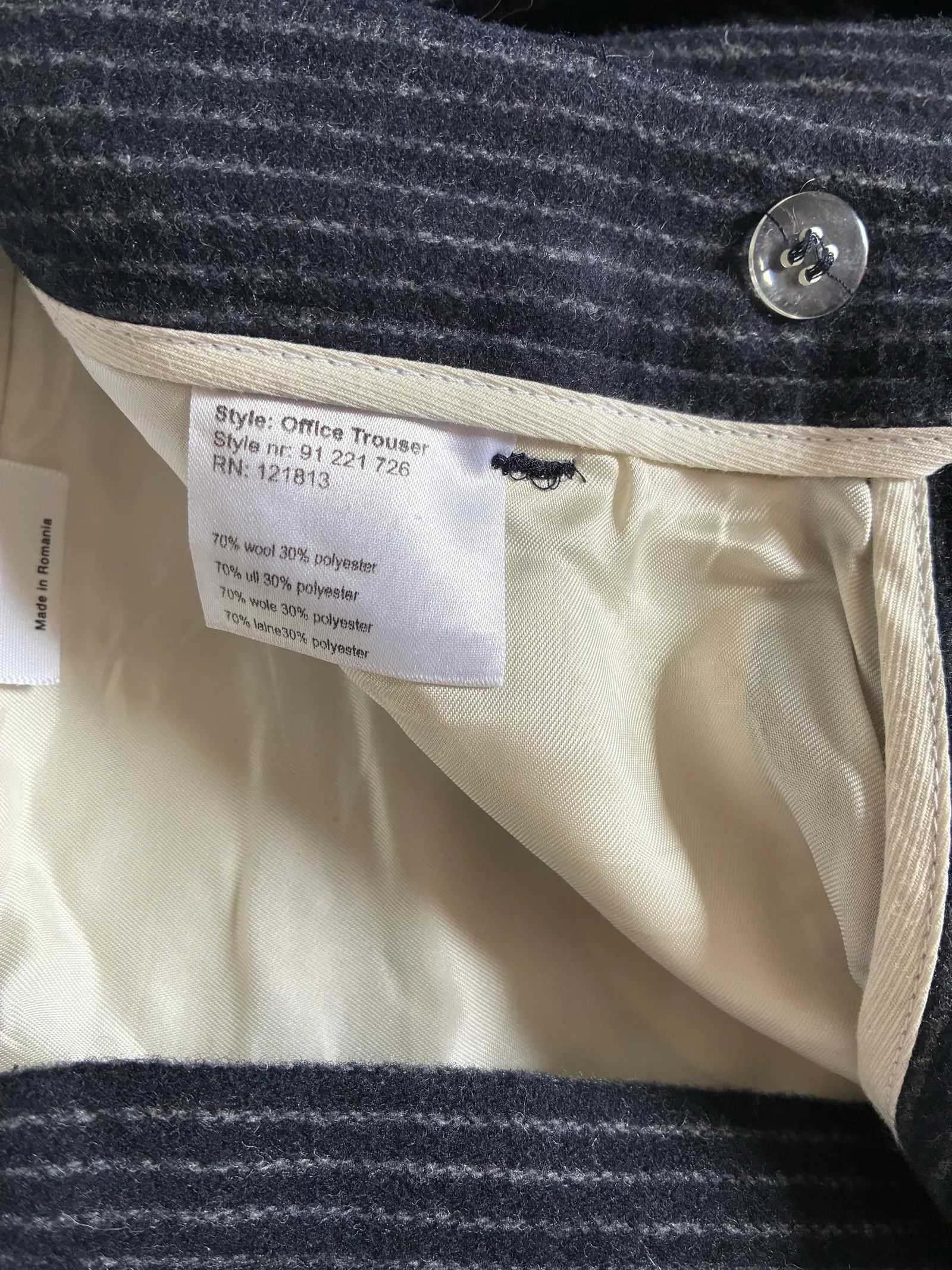 Hope Hope Office trouser Pants Size 25" / US 0 / IT 36 - 3 Thumbnail